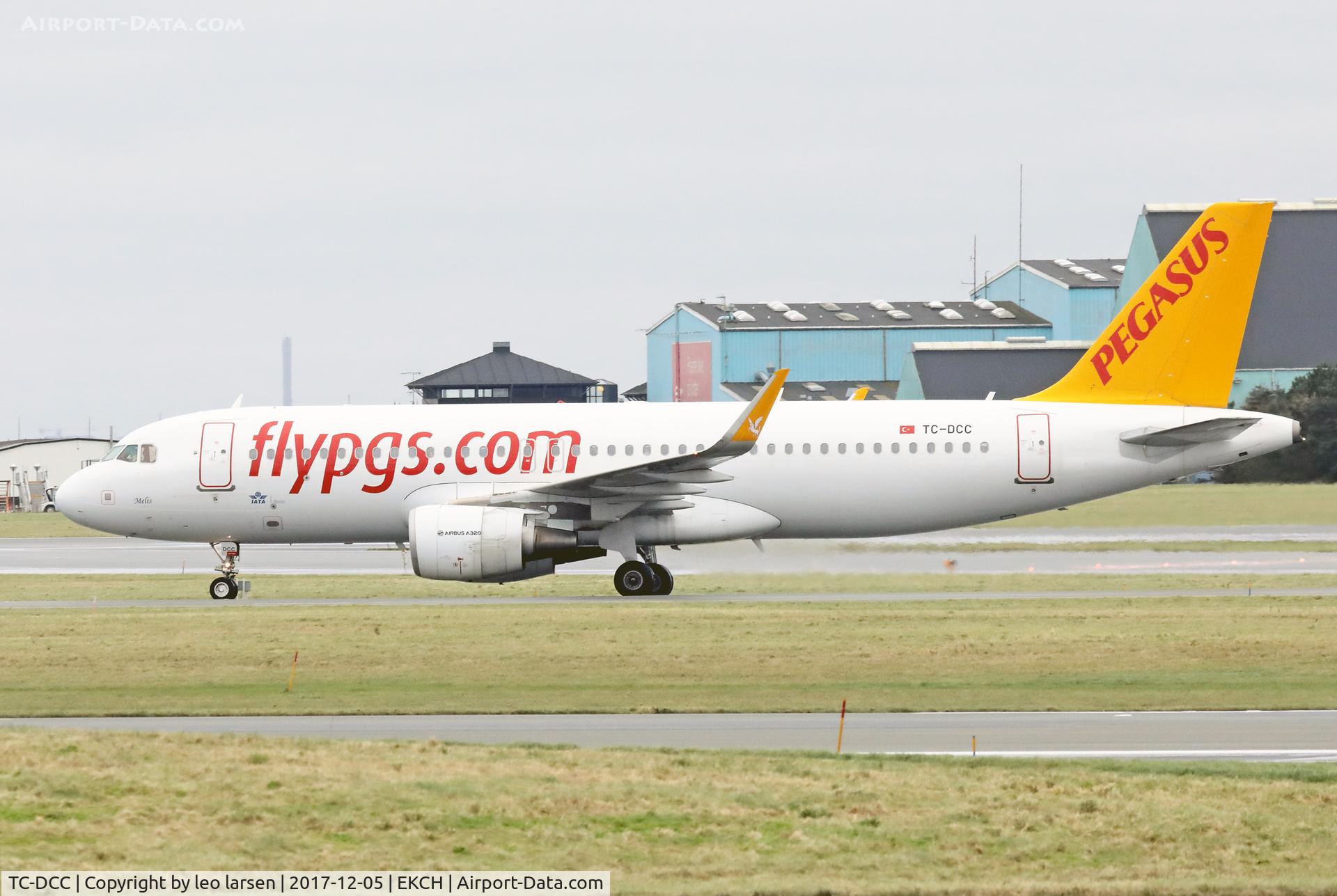 TC-DCC, 2014 Airbus A320-214 C/N 5950, Copenhagen 5.12.2017
