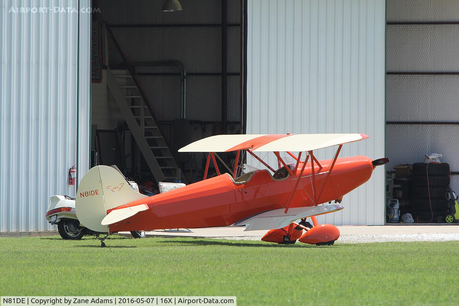 N81DE, 1990 Hatz  C/N 107, At the 2016 Propwash fly-in