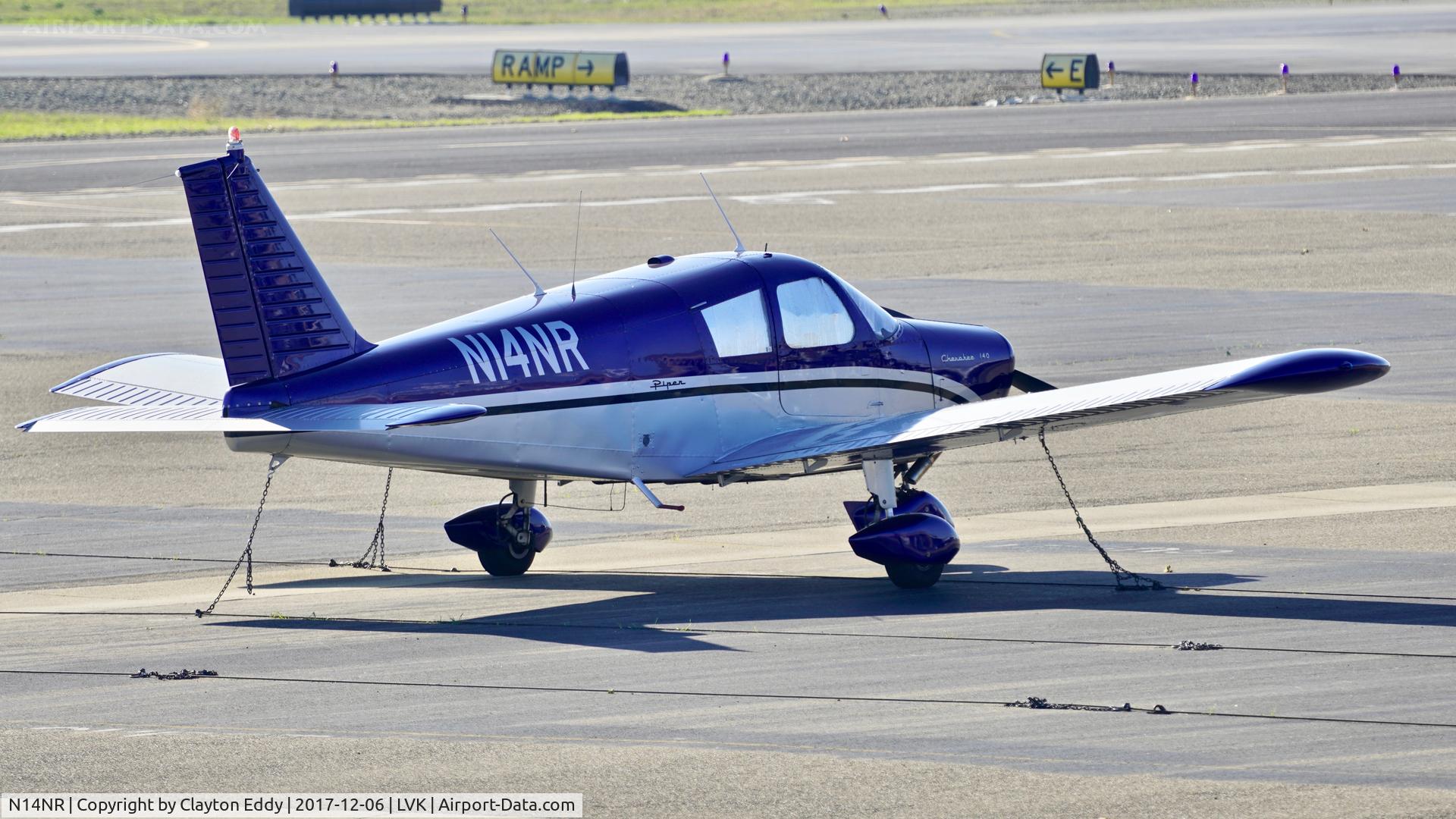 N14NR, 1965 Piper PA-28-140 C/N 28 20614, Livermore Airport California 2017.