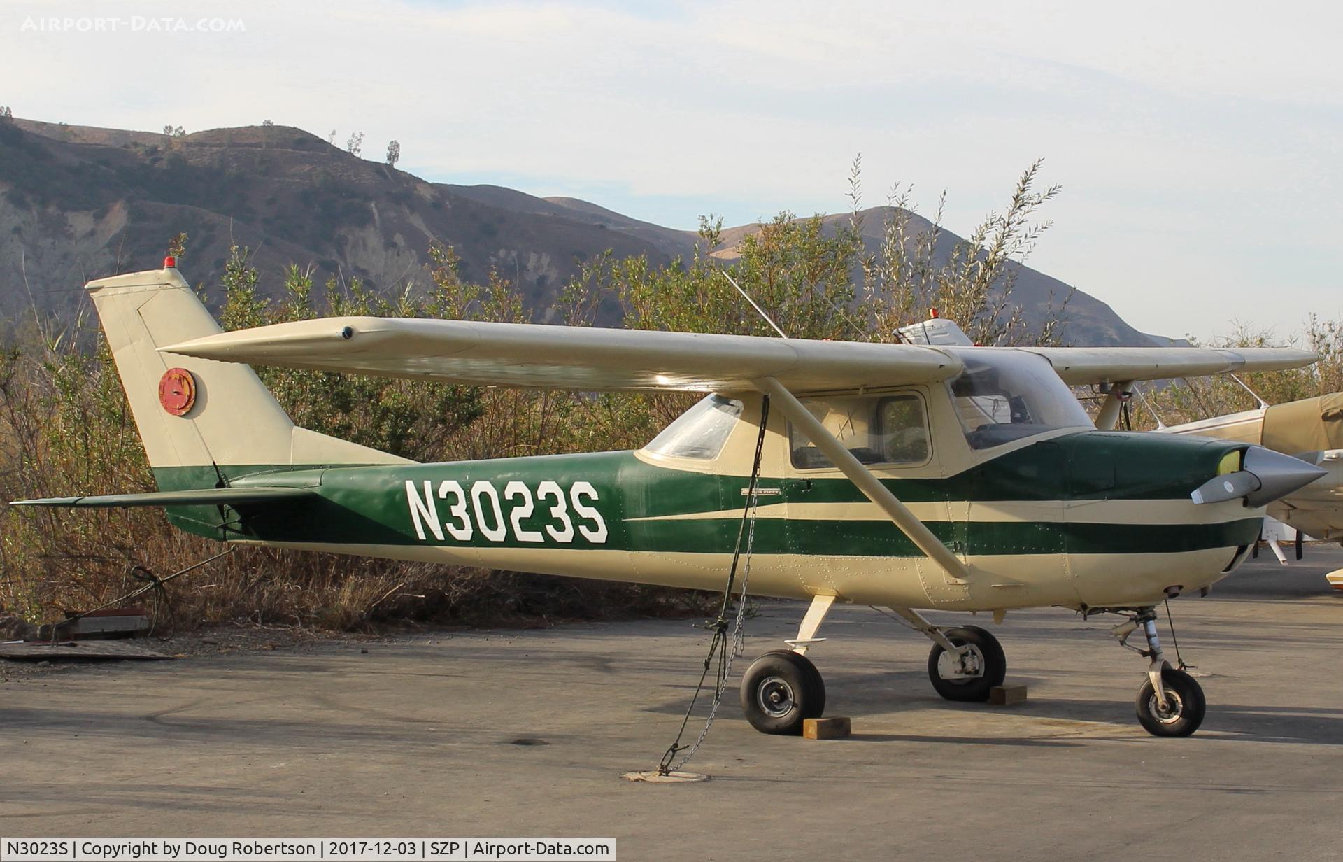 N3023S, 1967 Cessna 150G C/N 15066923, 1967 Cessna 150G, Continental O-200 100 Hp