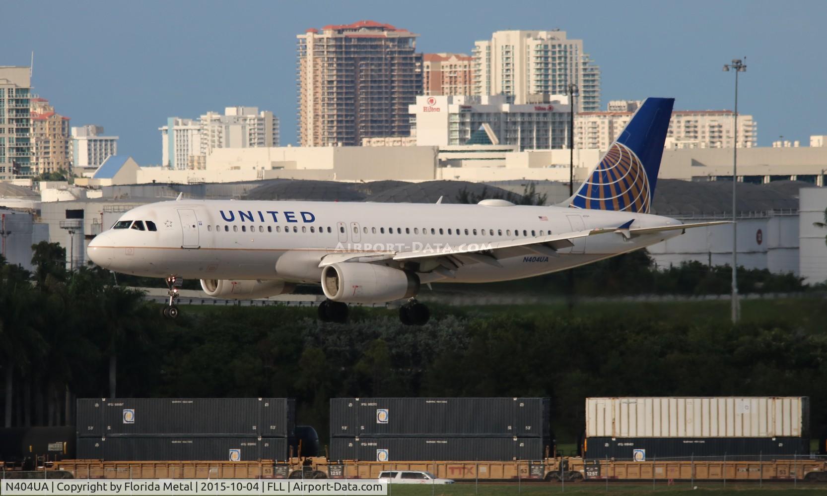 N404UA, 1993 Airbus A320-232 C/N 450, United