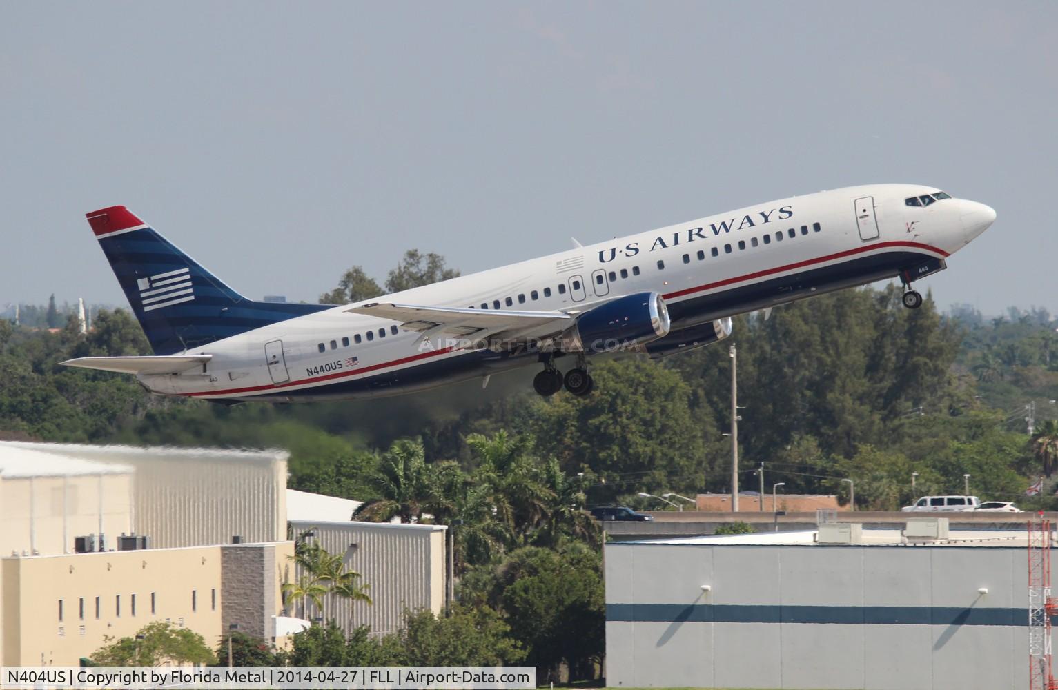 N404US, 1989 Boeing 737-401 C/N 23886, USAirways