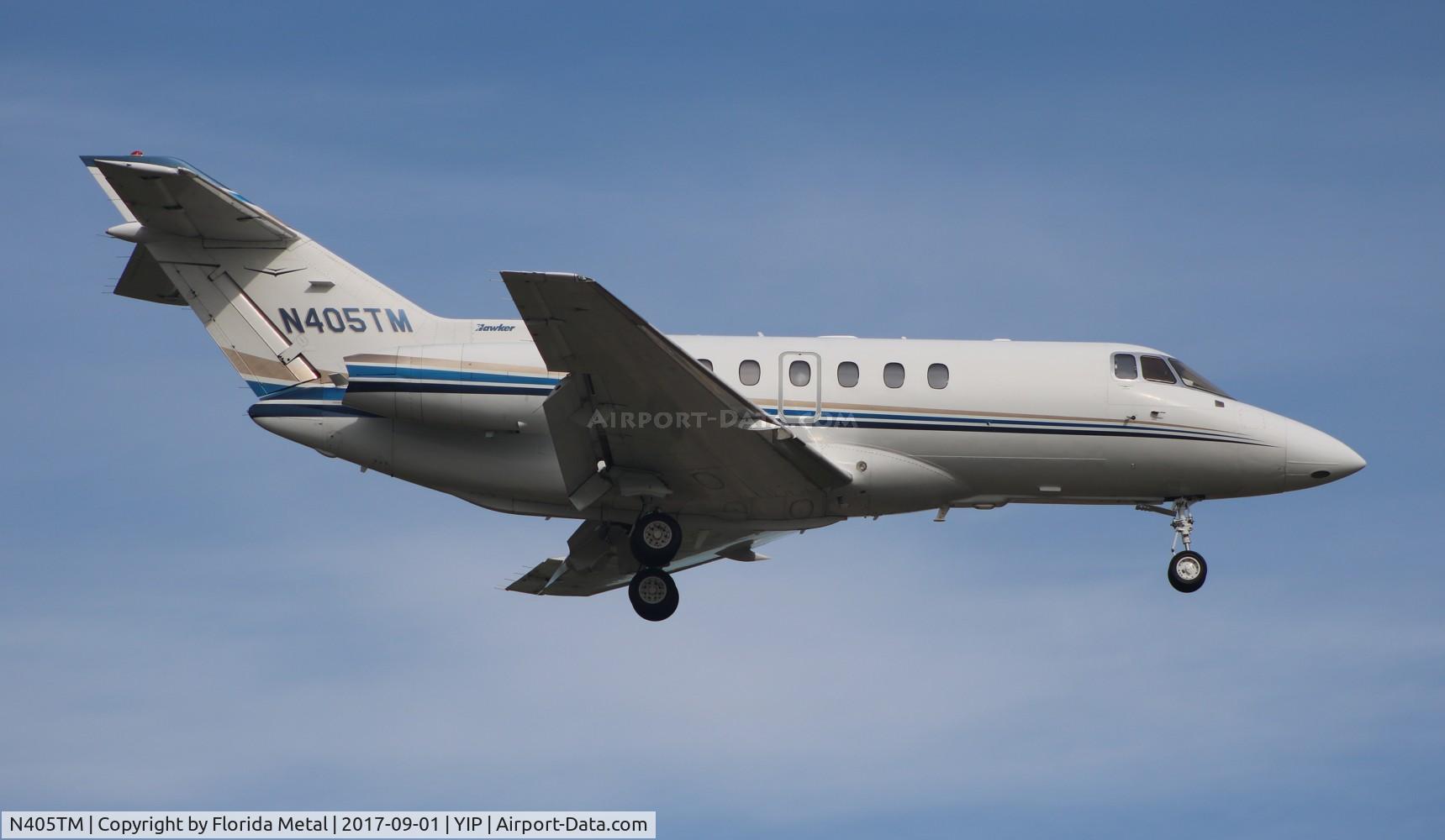 N405TM, 2004 Raytheon Hawker 800XP C/N 258667, Hawker 800XP