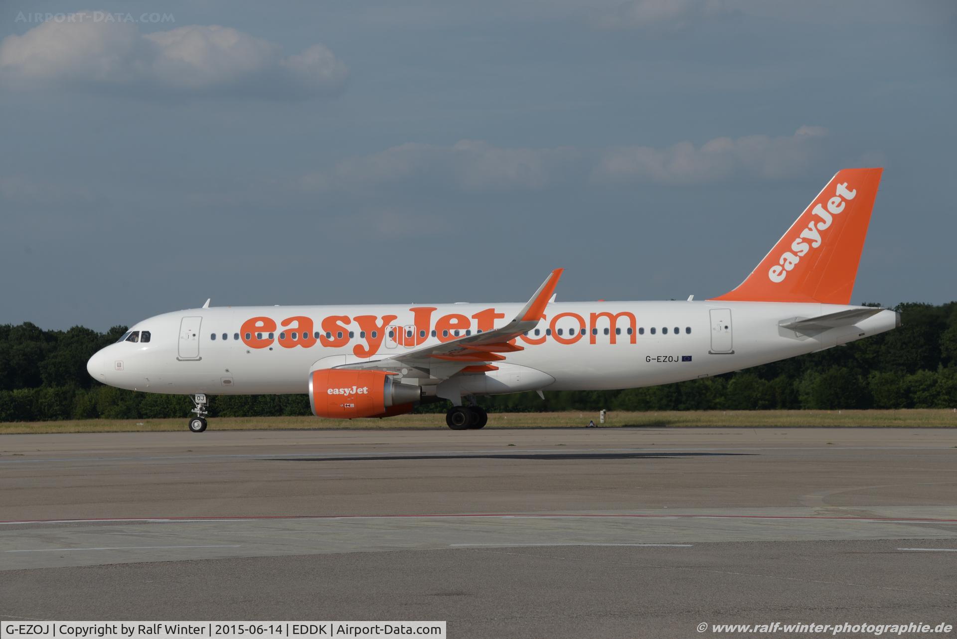 G-EZOJ, 2015 Airbus A320-214 C/N 6565, Airbus A319-214(W) - U2 EZY easyJet - 6565 - G-EZOJ - 14.06.2015 - CGN