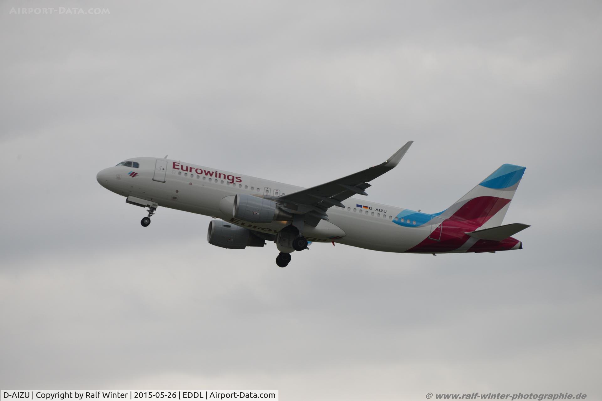 D-AIZU, 2013 Airbus A320-214 C/N 5635, Airbus A320-214(W) - EW EWG Eurowings ex Lufthansa - 5635 - D-AIZU - 26.05.2015 - DUS
