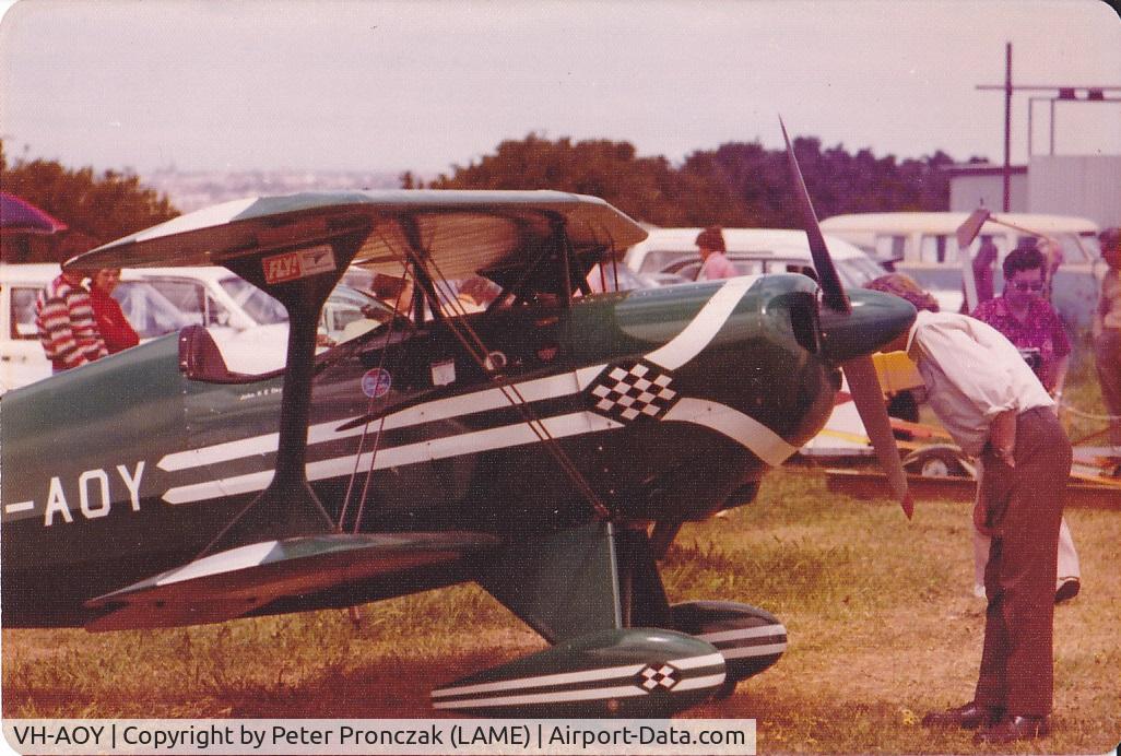 VH-AOY, 1975 Pitts S-1 Special C/N V27, 