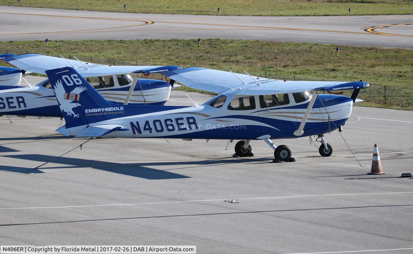 N406ER, 2014 Cessna 172S C/N 172S11437, Embry Riddle