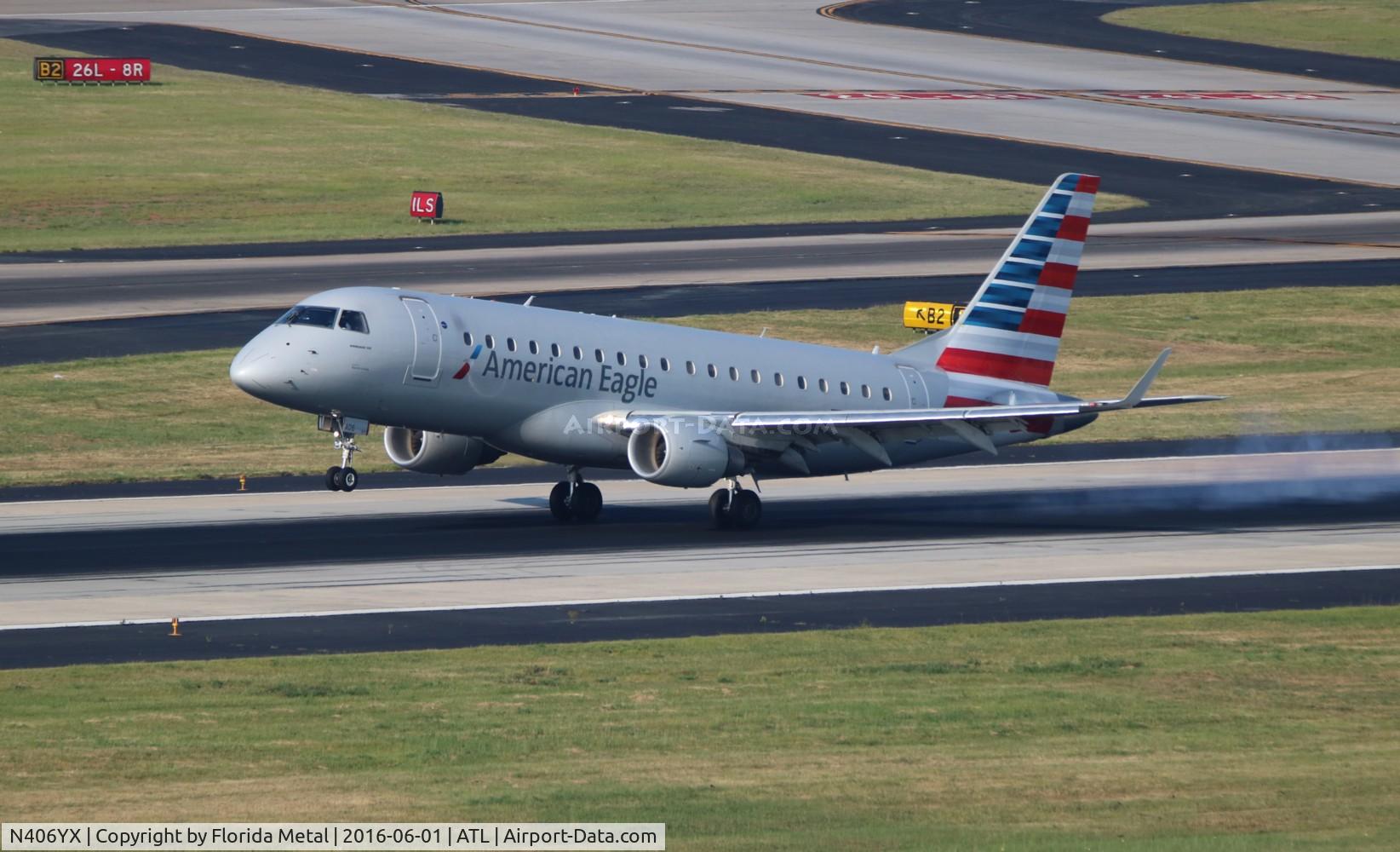 N406YX, 2013 Embraer 175LR (ERJ-170-200LR) C/N 17000369, American Eagle