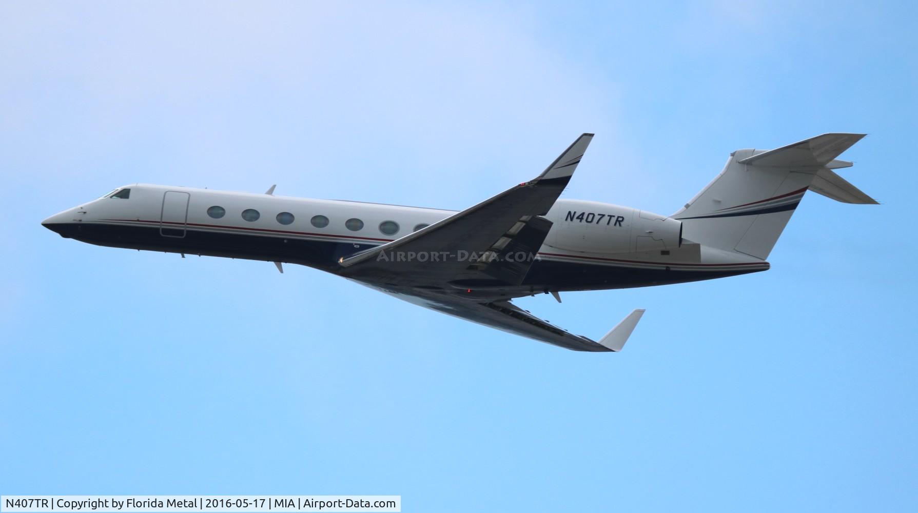N407TR, Gulfstream Aerospace GV-SP (G550) C/N 5375, Gulfstream 550