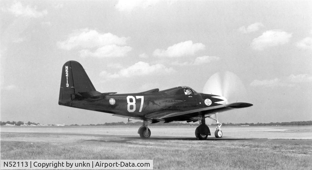 N52113, 1942 Bell P-63A-7BE Kingcobra C/N 33-37, N52113