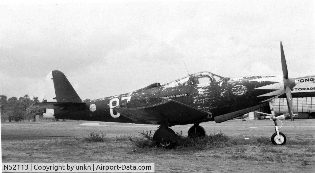 N52113, 1942 Bell P-63A-7BE Kingcobra C/N 33-37, N52113