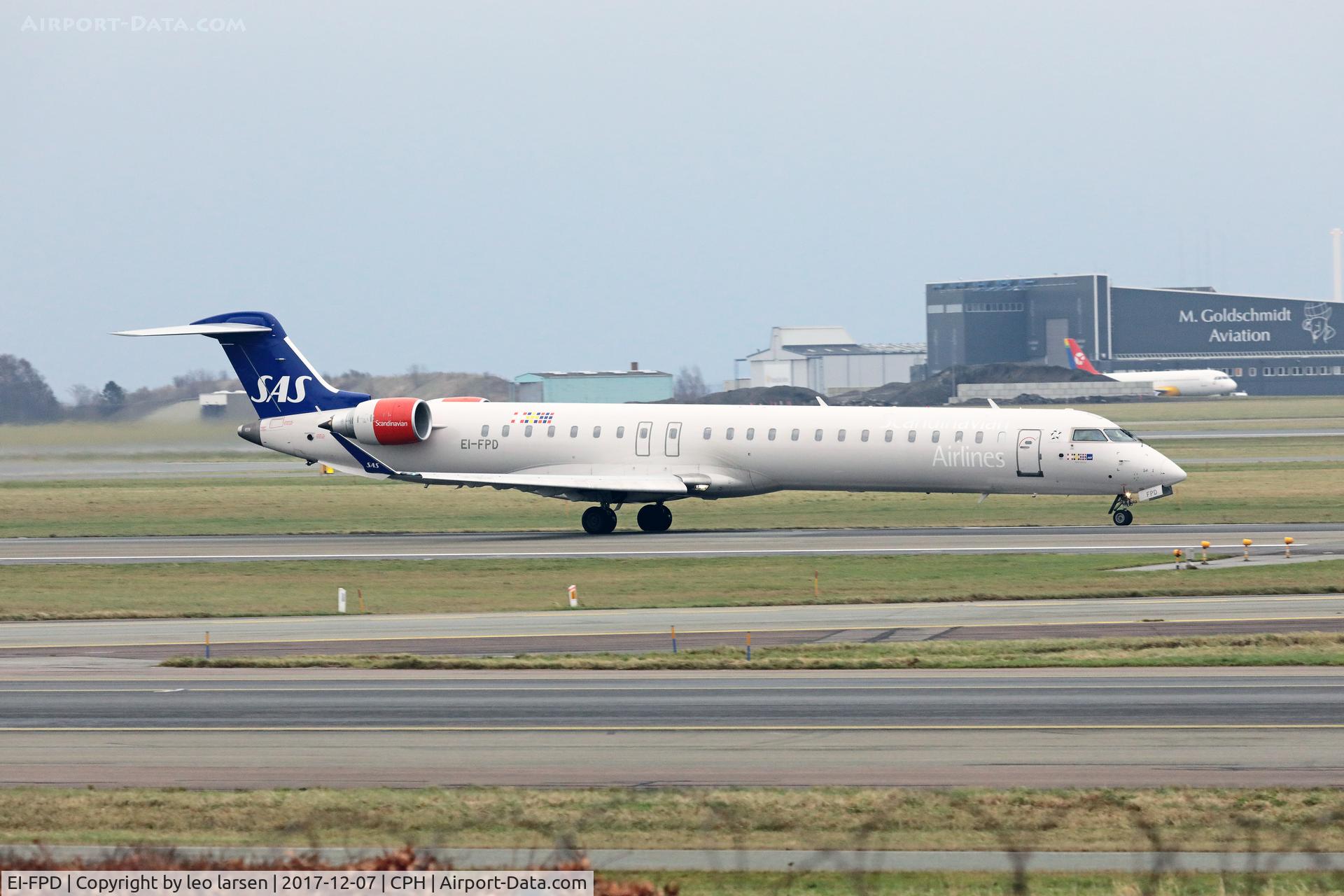 EI-FPD, 2016 Bombardier CRJ-900LR (CL-600-2D24) C/N 15401, Copenhagen 7.12.2017
