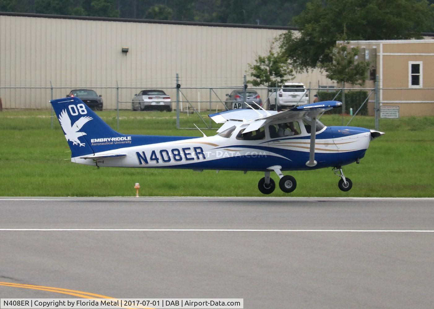 N408ER, 2014 Cessna 172S C/N 172S11439, Embry Riddle