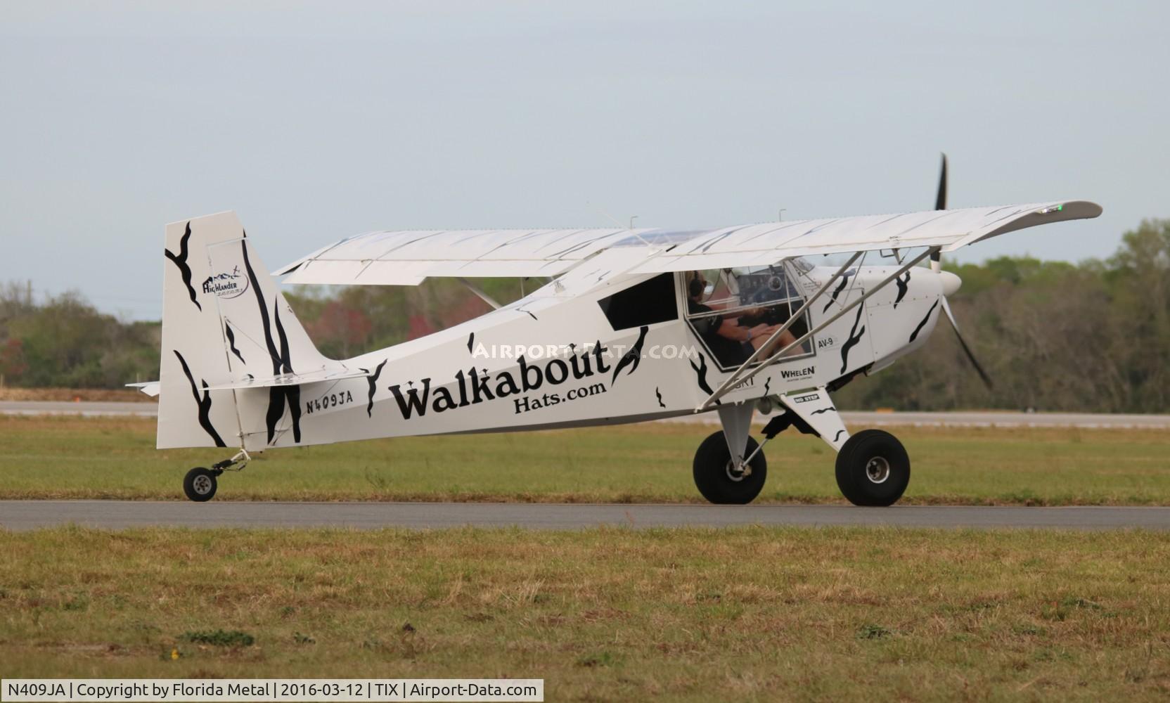 N409JA, 2013 Just Aircraft Highlander C/N JAESC0255, Highlander