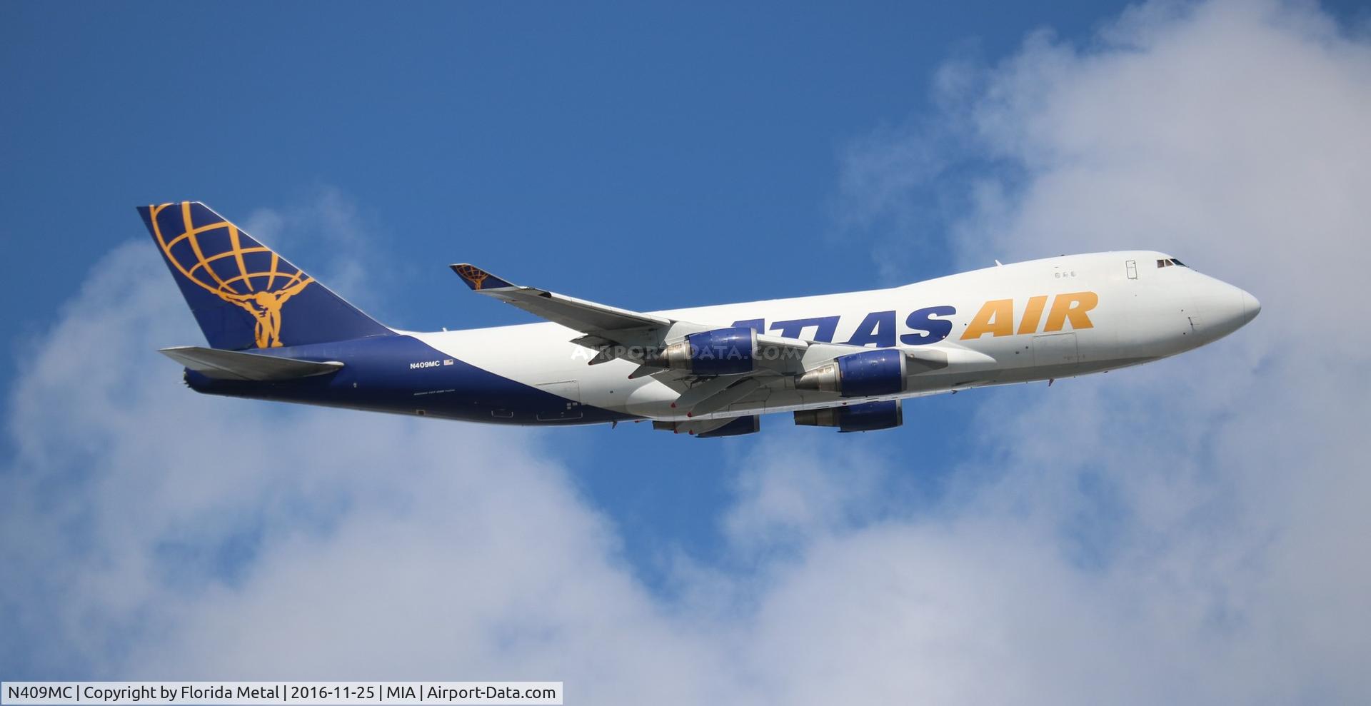 N409MC, 2000 Boeing 747-47UF C/N 30558/1242, Atlas Air