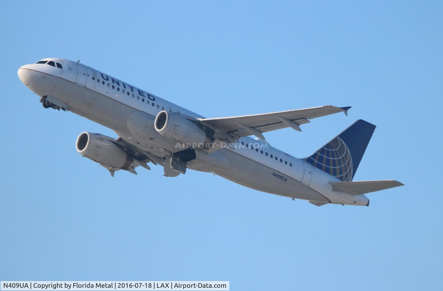 N409UA, 1994 Airbus A320-232 C/N 462, United