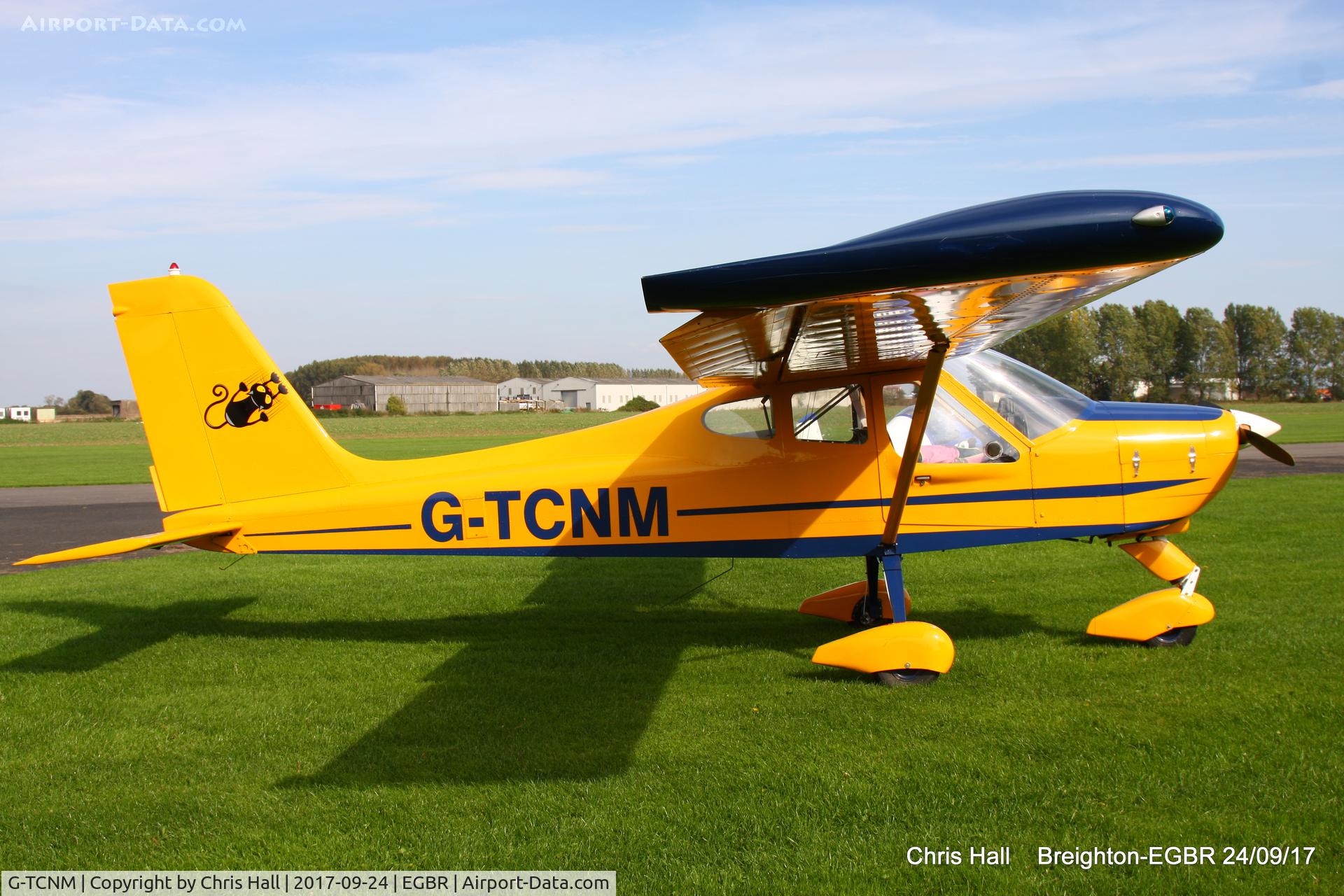 G-TCNM, 2002 Tecnam P-92EA Echo C/N PFA 318-13922, at Breighton