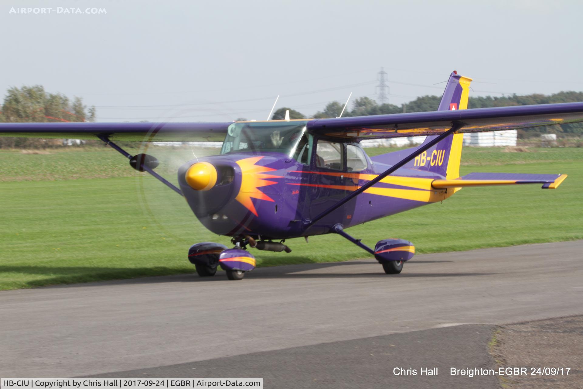 HB-CIU, 1973 Reims FR172J Reims Rocket C/N 0437, at Breighton