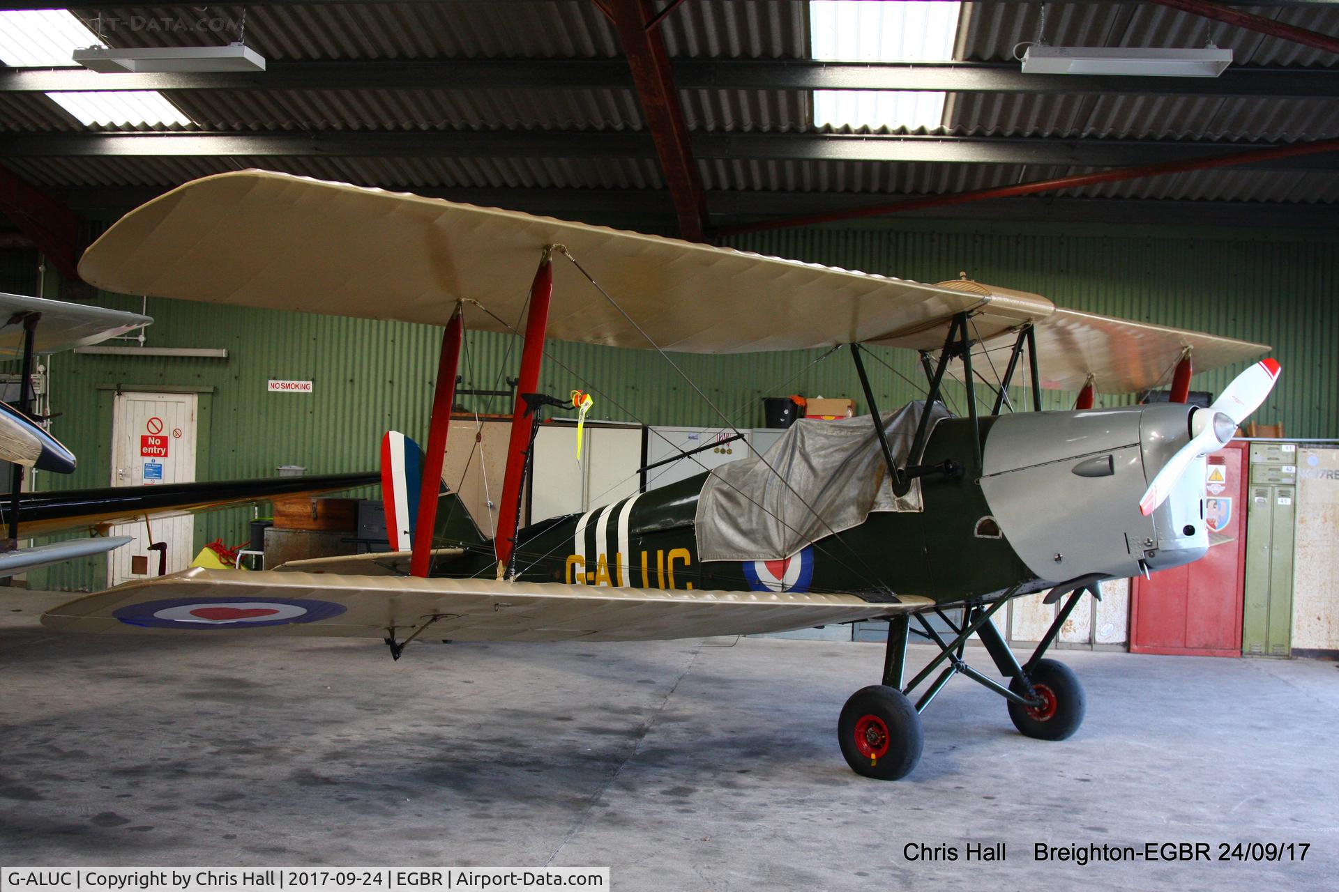 G-ALUC, 1940 De Havilland DH-82A Tiger Moth II C/N 83094, at Breighton
