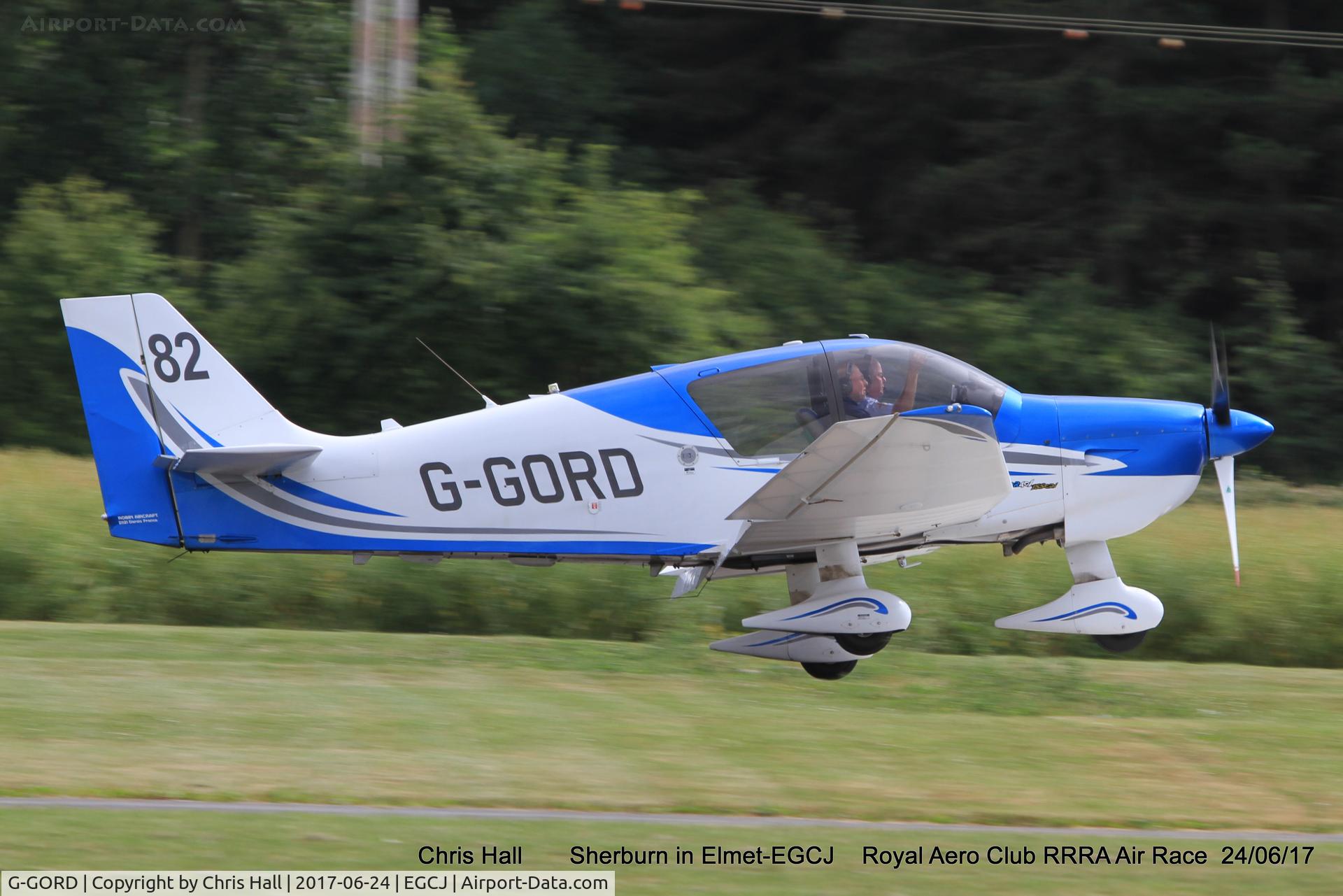 G-GORD, 2014 Robin DR-400-140B Major Major C/N 2669, Royal Aero Club RRRA Air Race