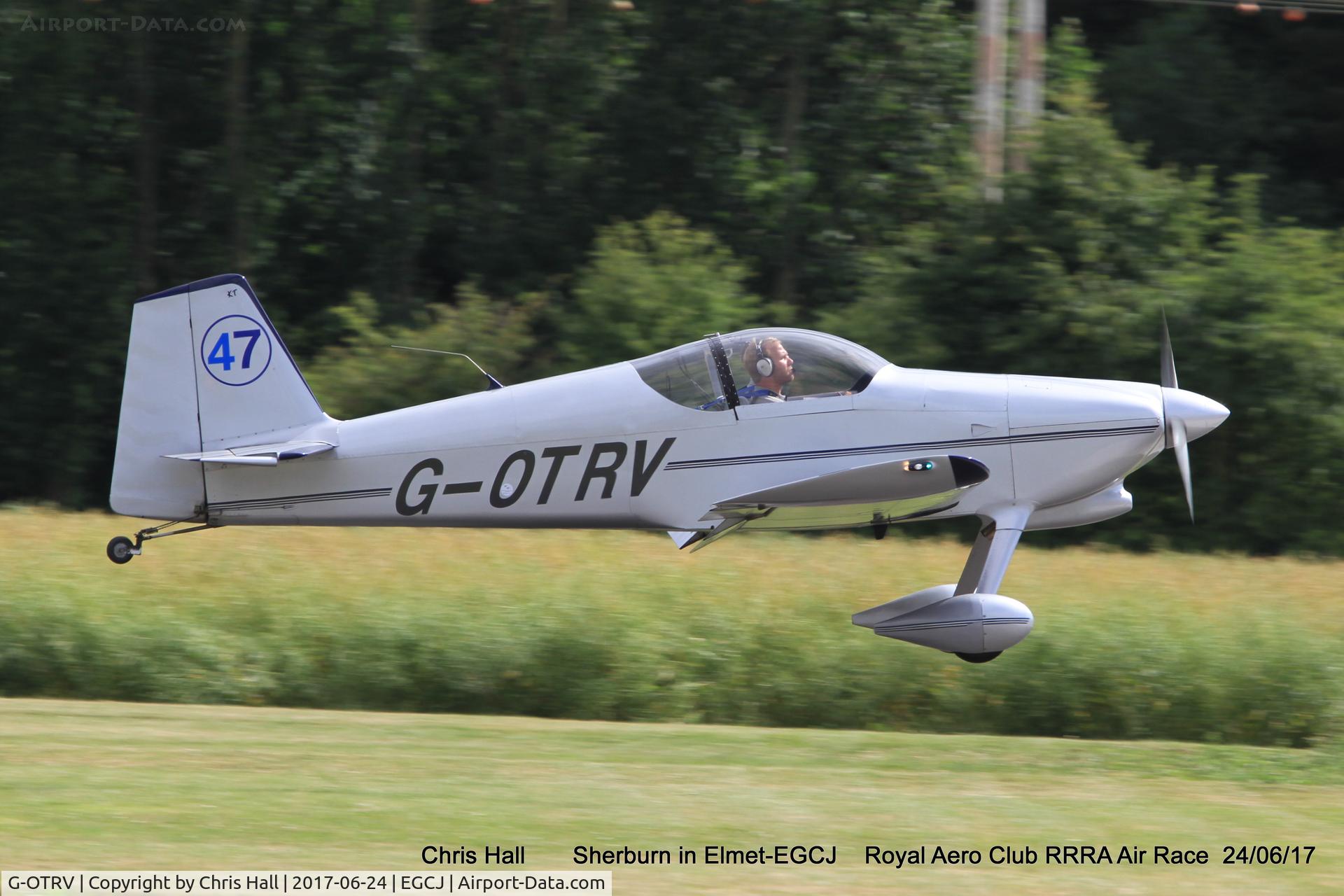 G-OTRV, 1999 Vans RV-6 C/N PFA 181-13302, Royal Aero Club RRRA Air Race