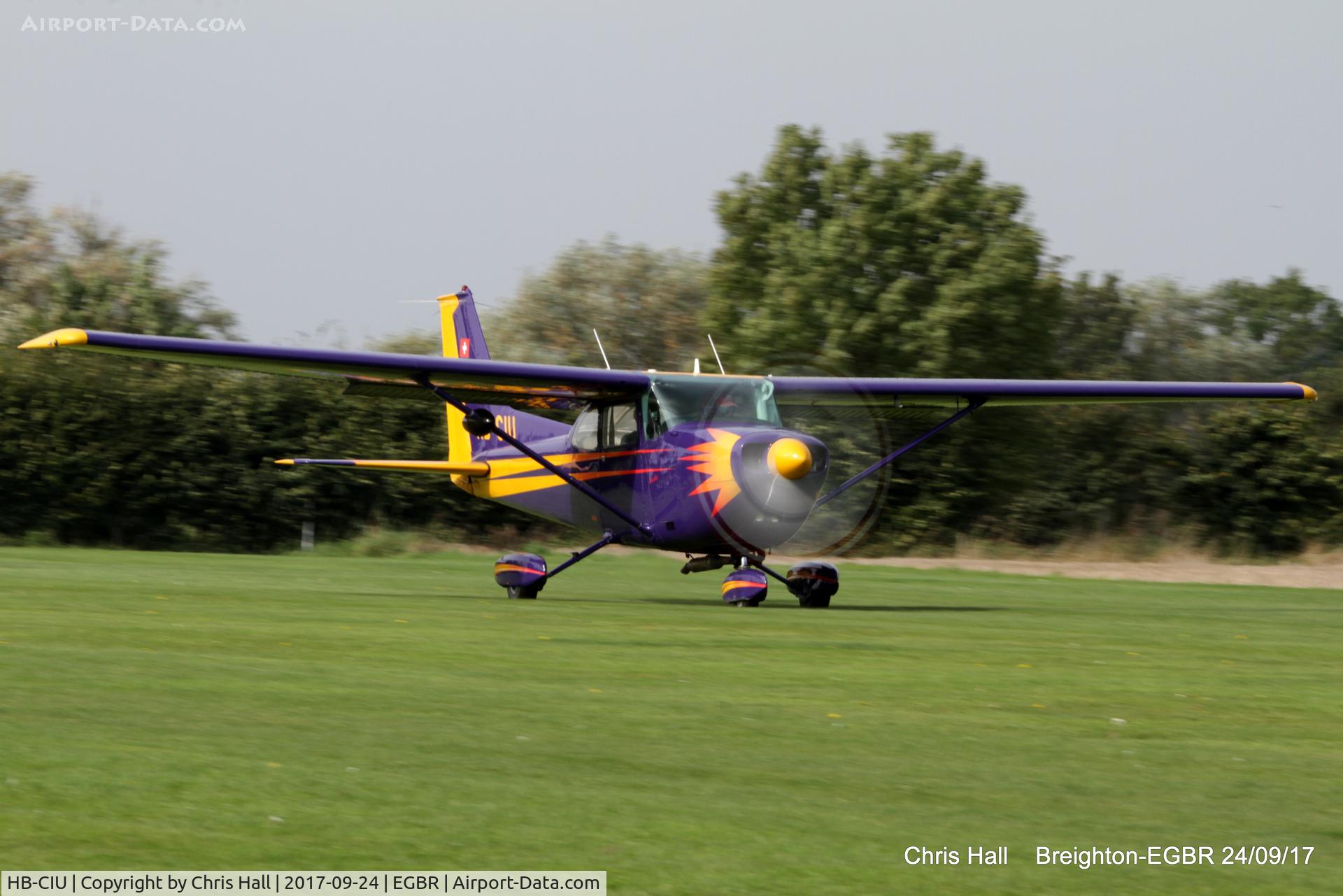 HB-CIU, 1973 Reims FR172J Reims Rocket C/N 0437, at Breighton