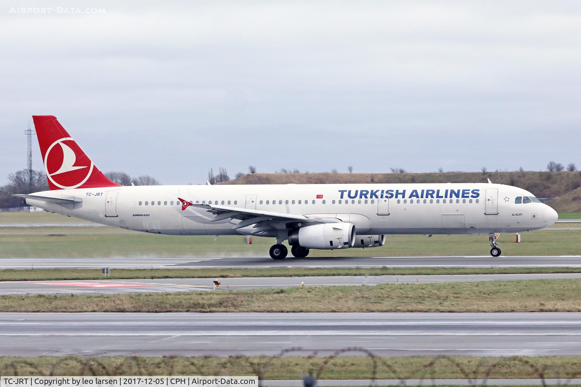 TC-JRT, 2011 Airbus A321-231 C/N 5667, Copenhagen 5.12.2017
