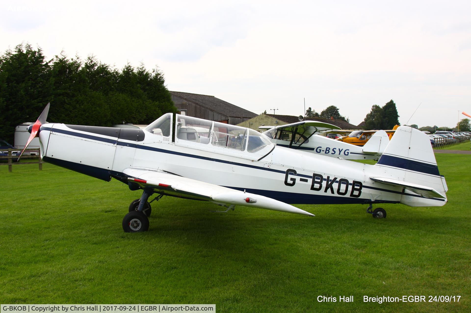 G-BKOB, 1962 Zlin Z-326 Trener Master C/N 757, at Breighton