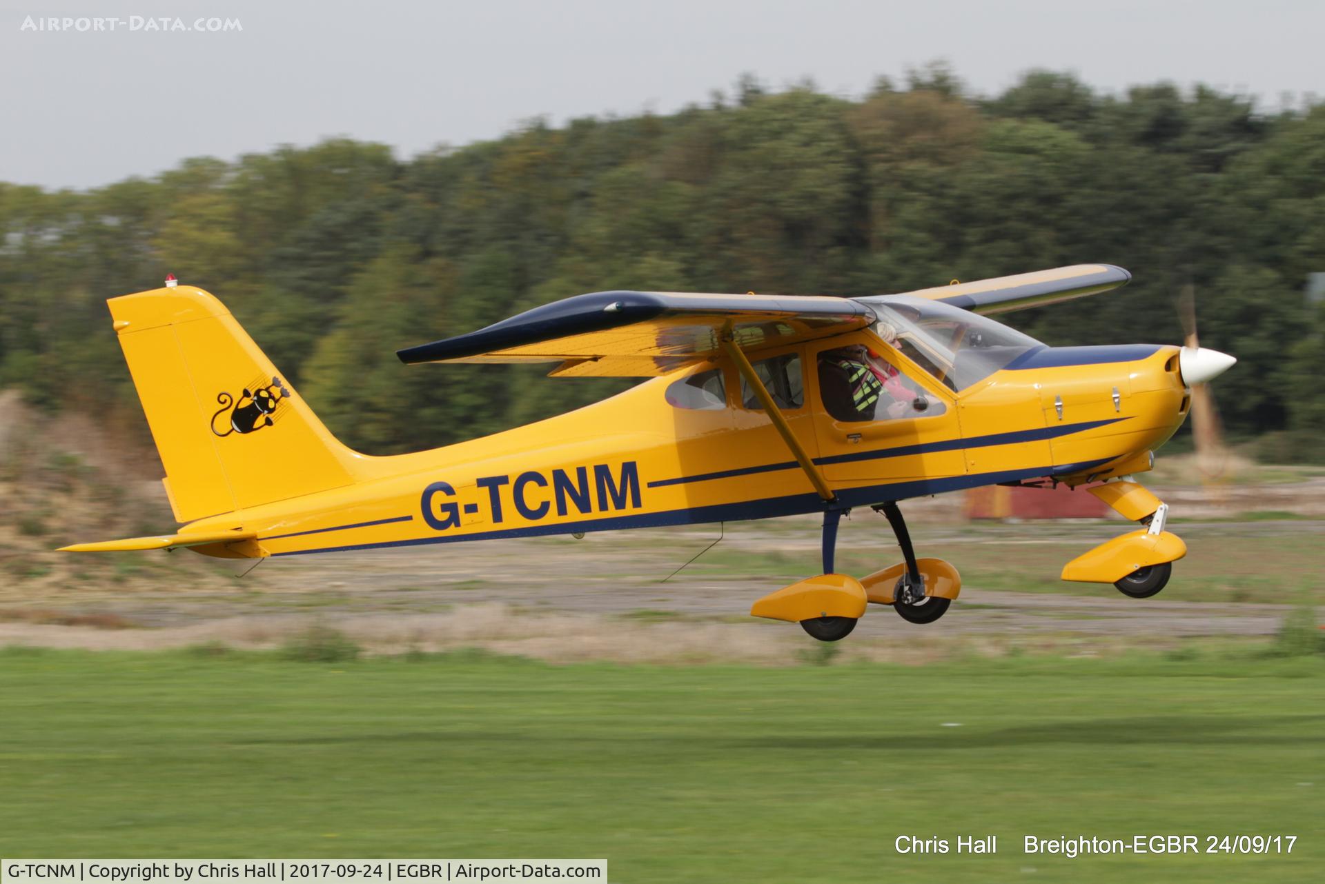 G-TCNM, 2002 Tecnam P-92EA Echo C/N PFA 318-13922, at Breighton