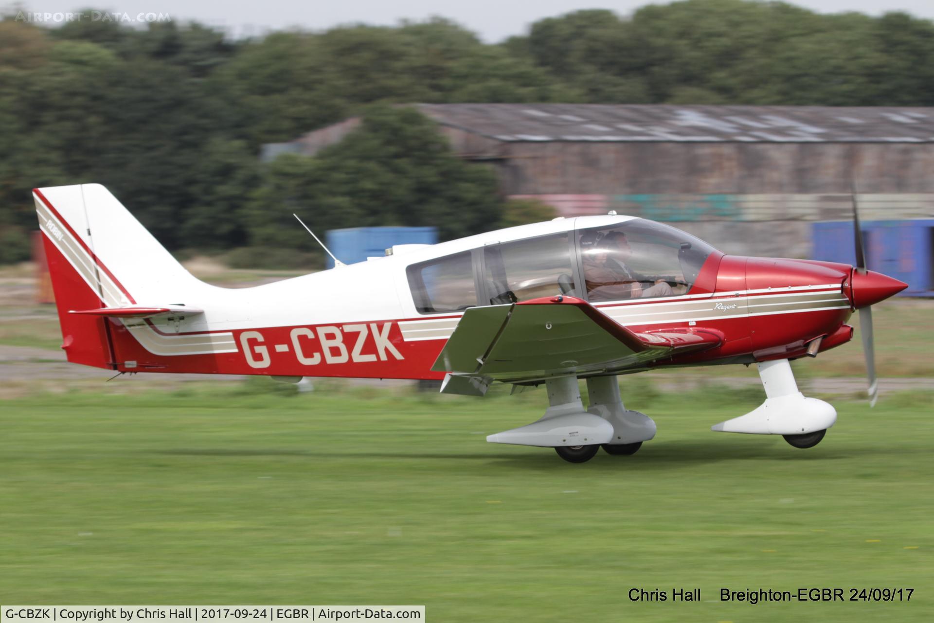 G-CBZK, 2002 Robin DR-400-180 Regent Regent C/N 2543, at Breighton