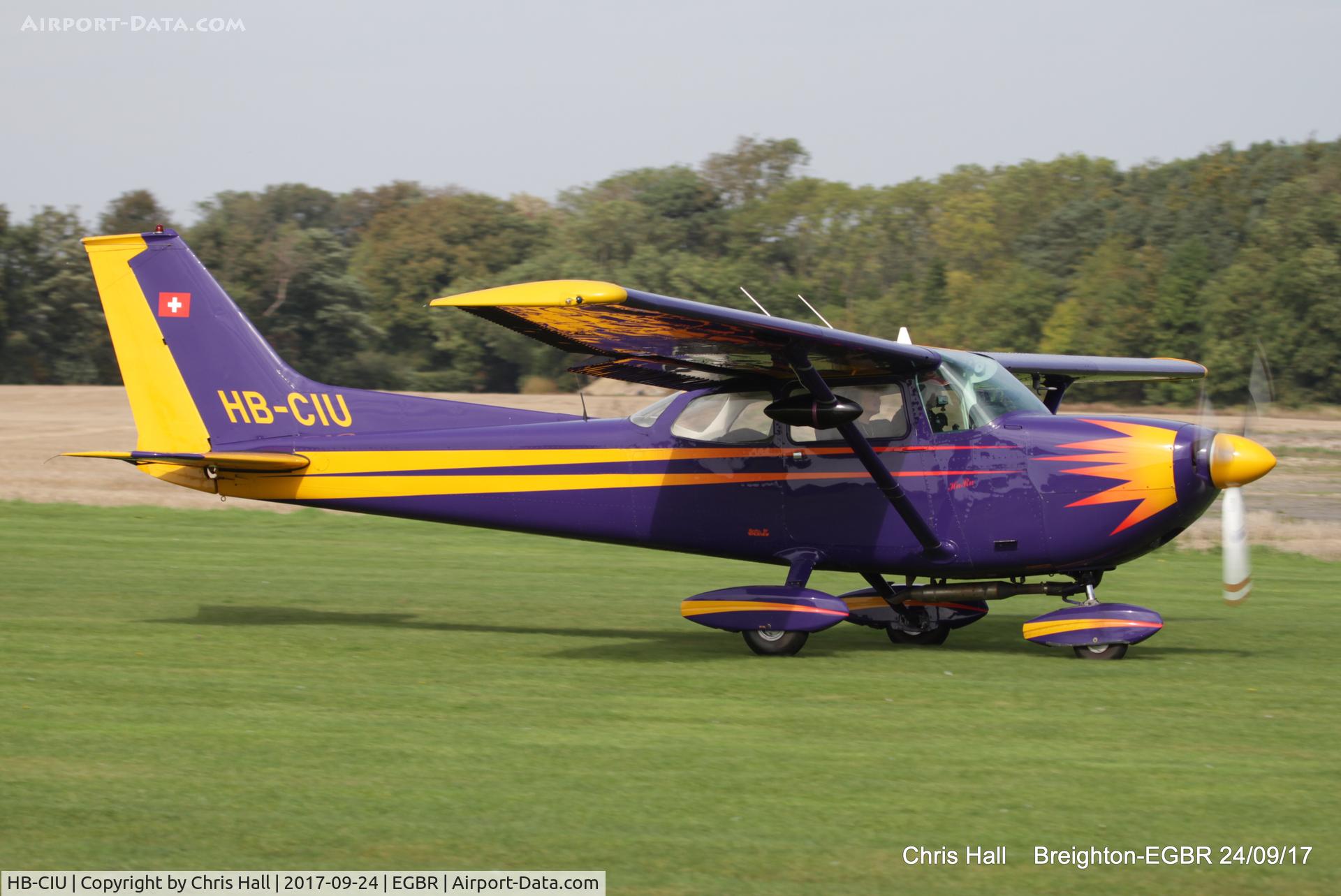 HB-CIU, 1973 Reims FR172J Reims Rocket C/N 0437, at Breighton