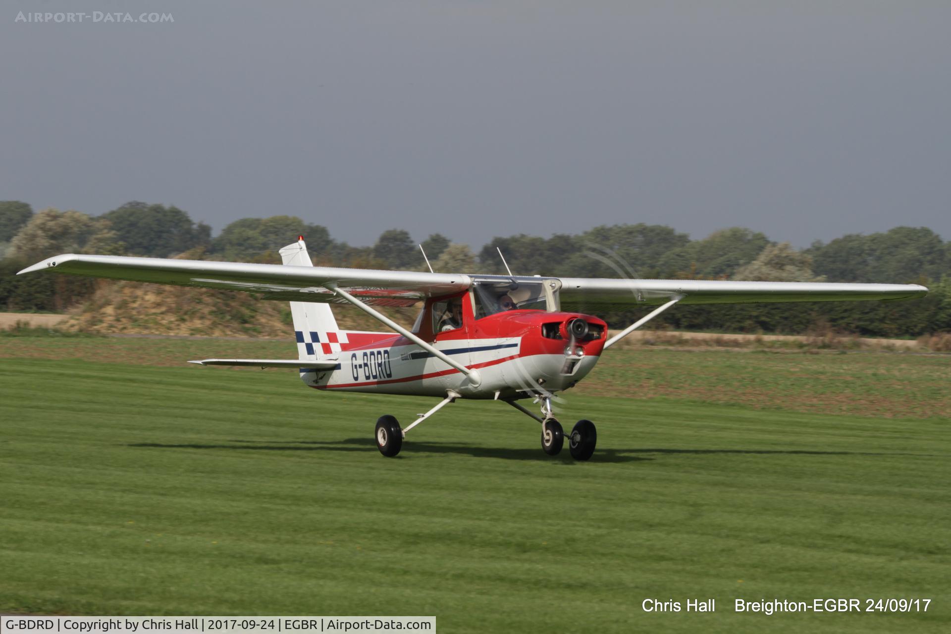 G-BDRD, 1975 Reims FRA150M Aerobat C/N 0289, at Breighton
