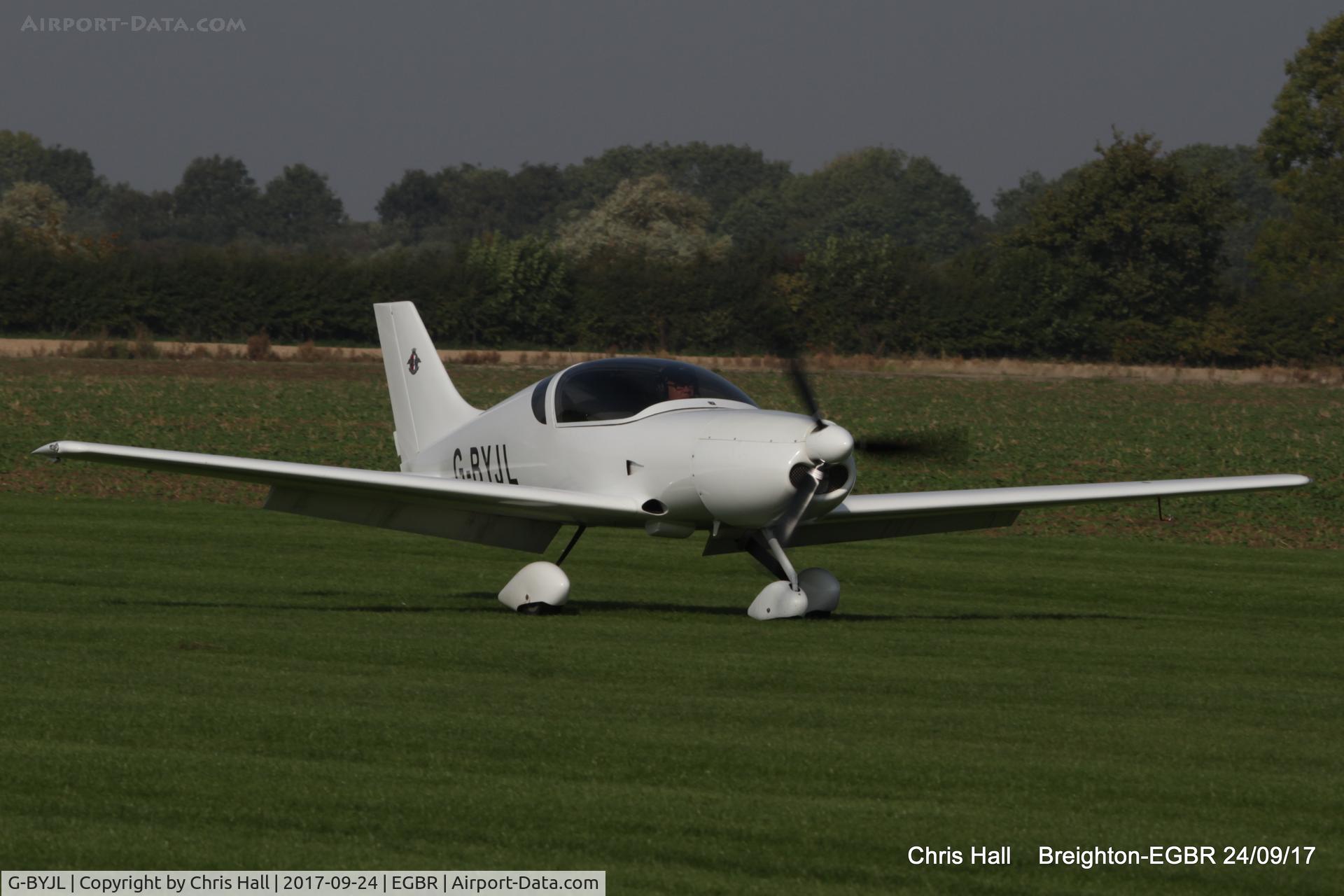G-BYJL, 1999 Aero Designs Pulsar lll C/N PFA 202-13311, at Breighton
