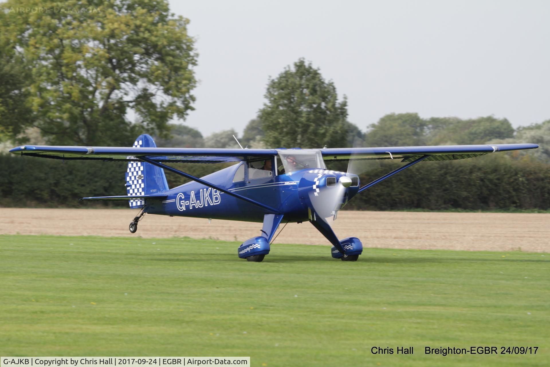 G-AJKB, 1946 Luscombe 8E Silvaire C/N 3058, at Breighton
