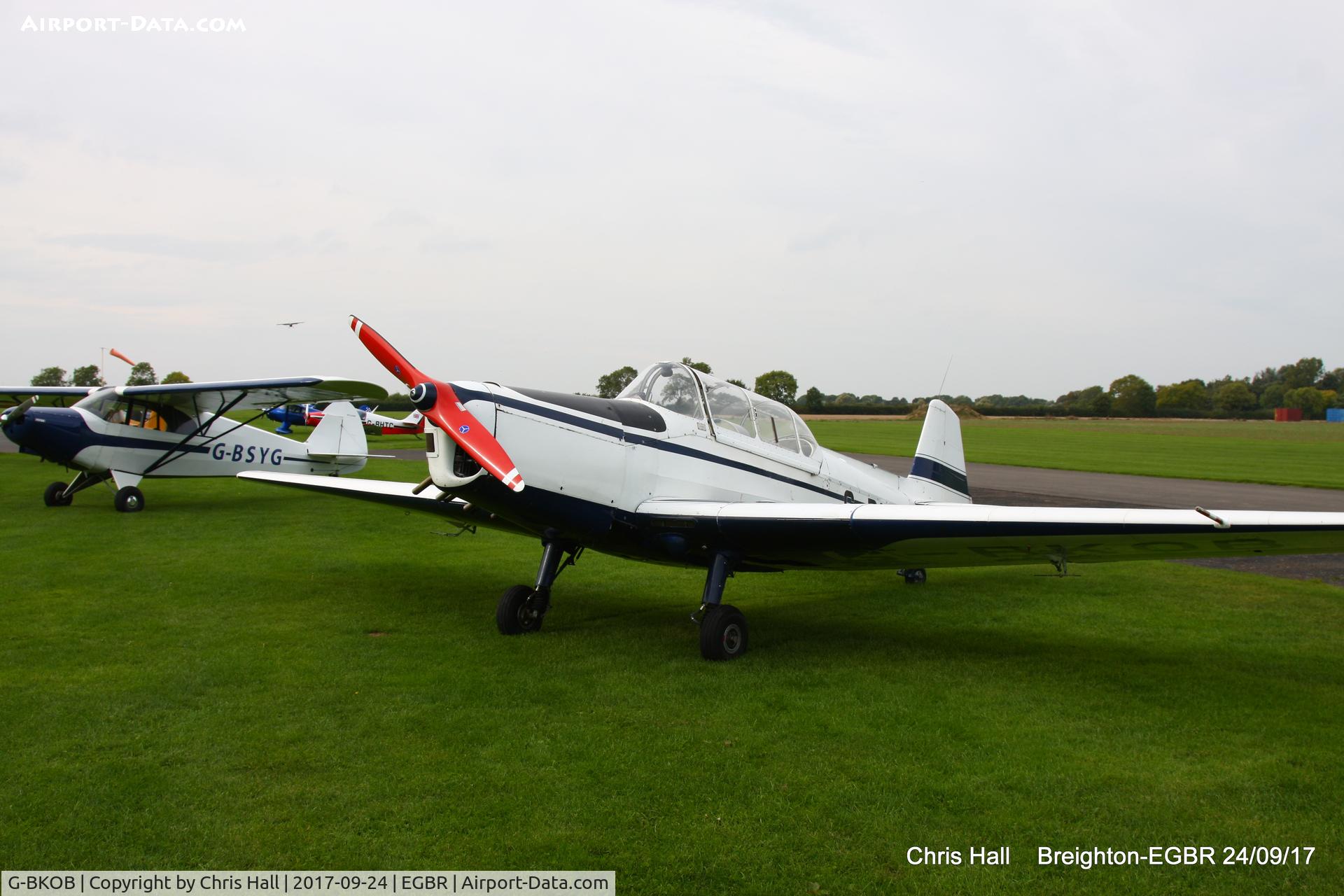 G-BKOB, 1962 Zlin Z-326 Trener Master C/N 757, at Breighton
