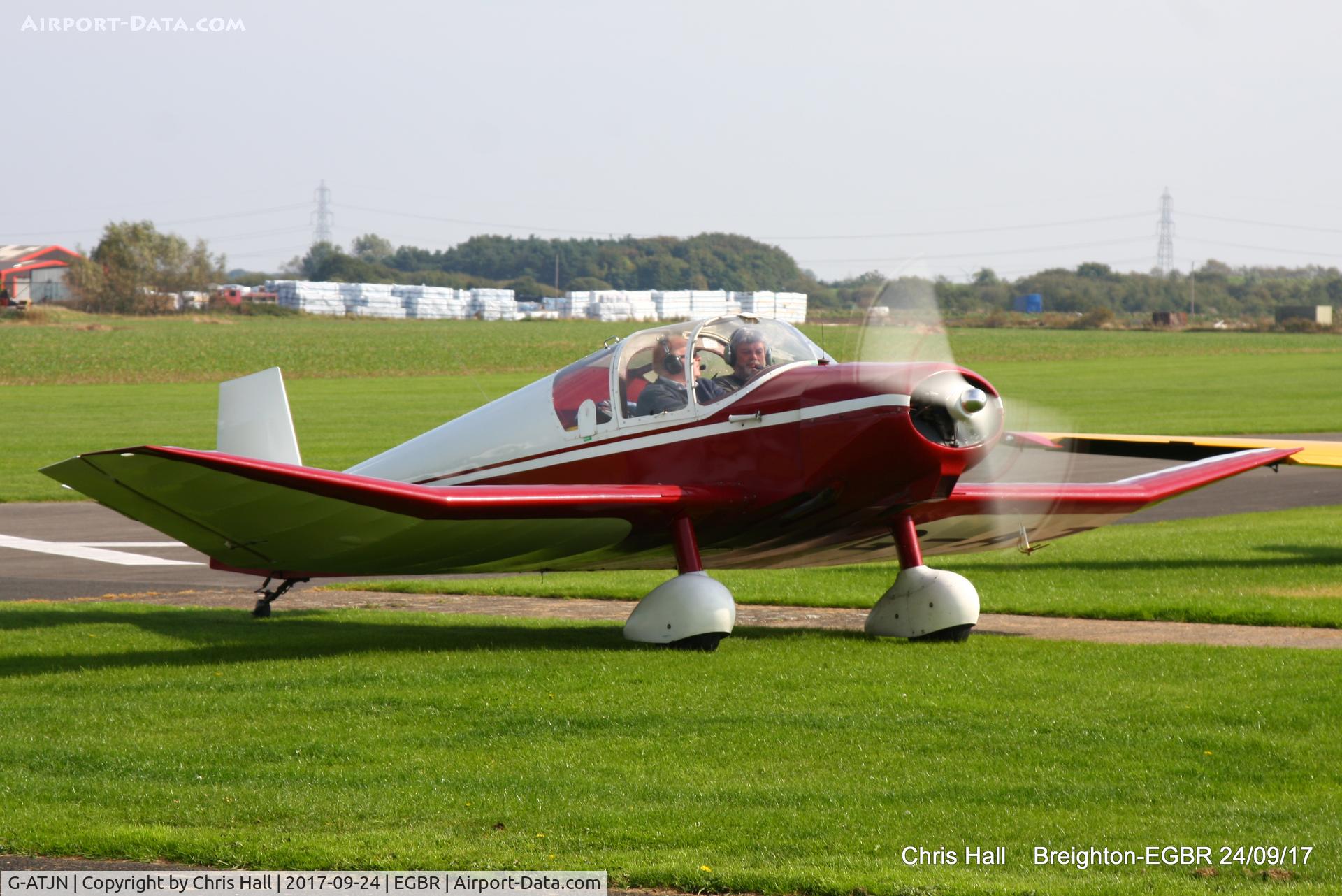 G-ATJN, 1958 Jodel D-119 C/N 863, at Breighton