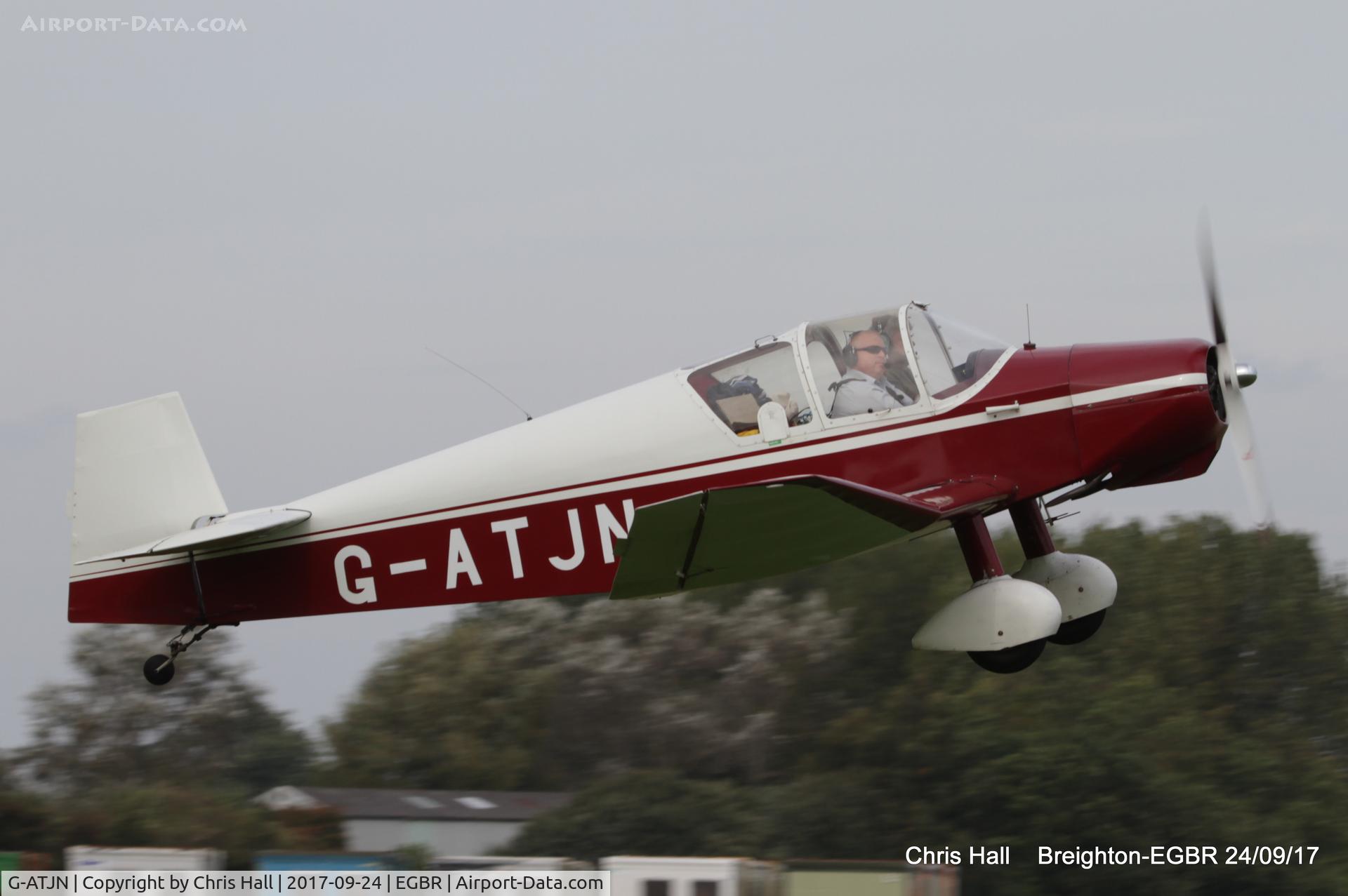 G-ATJN, 1958 Jodel D-119 C/N 863, at Breighton