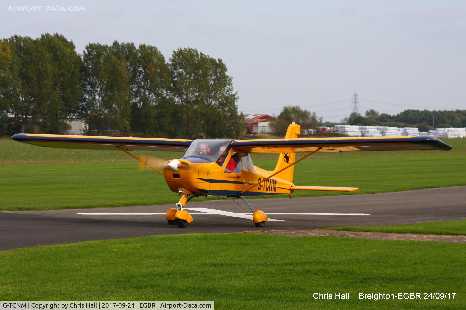 G-TCNM, 2002 Tecnam P-92EA Echo C/N PFA 318-13922, at Breighton