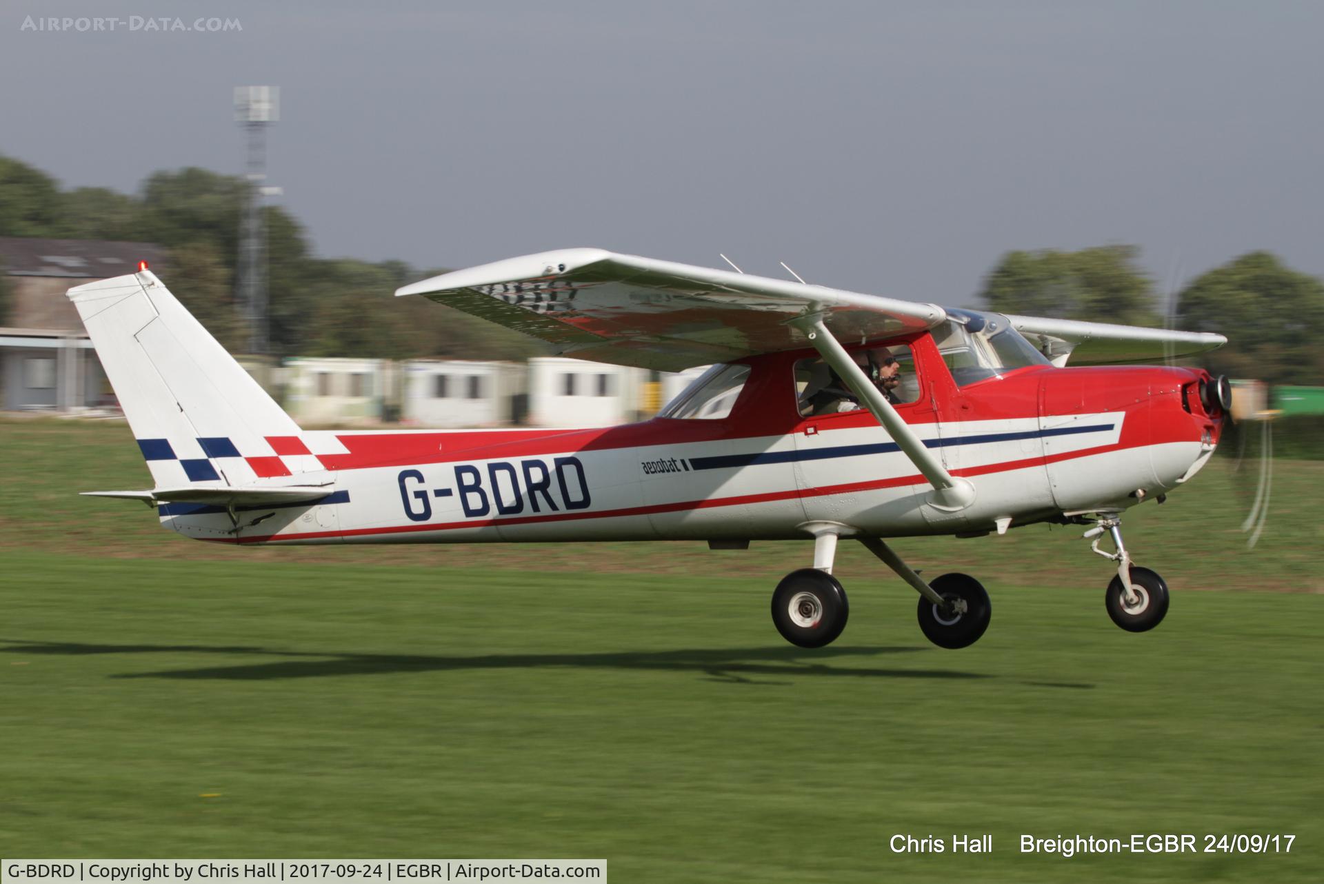 G-BDRD, 1975 Reims FRA150M Aerobat C/N 0289, at Breighton