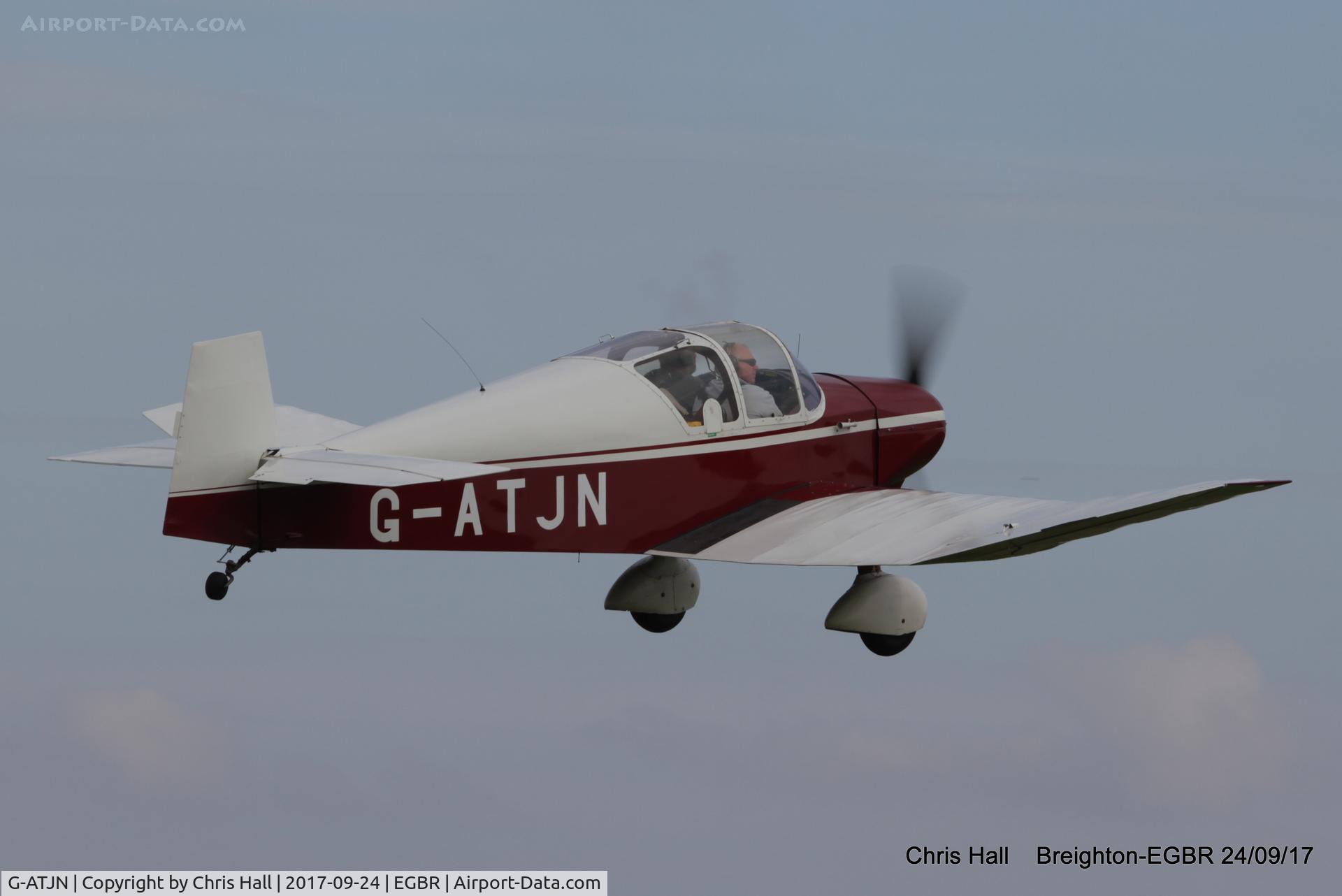 G-ATJN, 1958 Jodel D-119 C/N 863, at Breighton