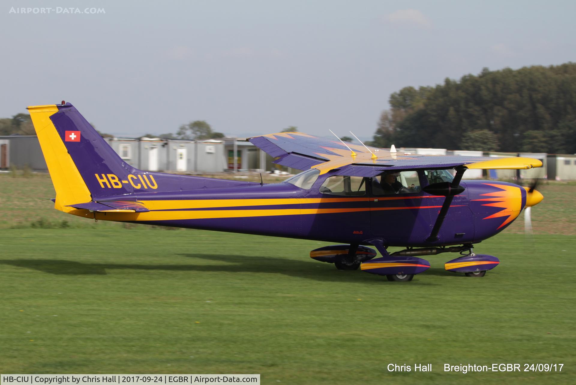 HB-CIU, 1973 Reims FR172J Reims Rocket C/N 0437, at Breighton