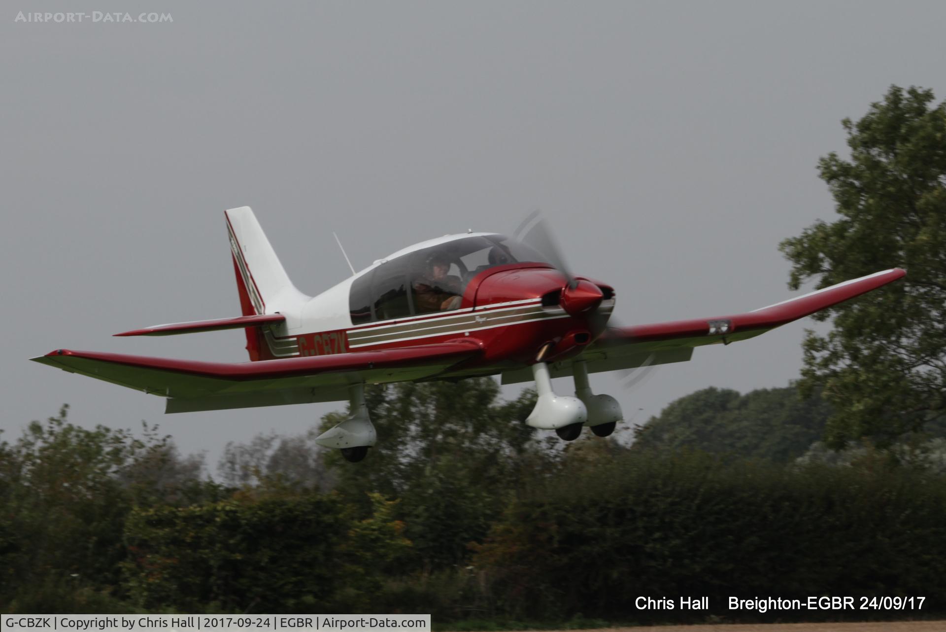 G-CBZK, 2002 Robin DR-400-180 Regent Regent C/N 2543, at Breighton