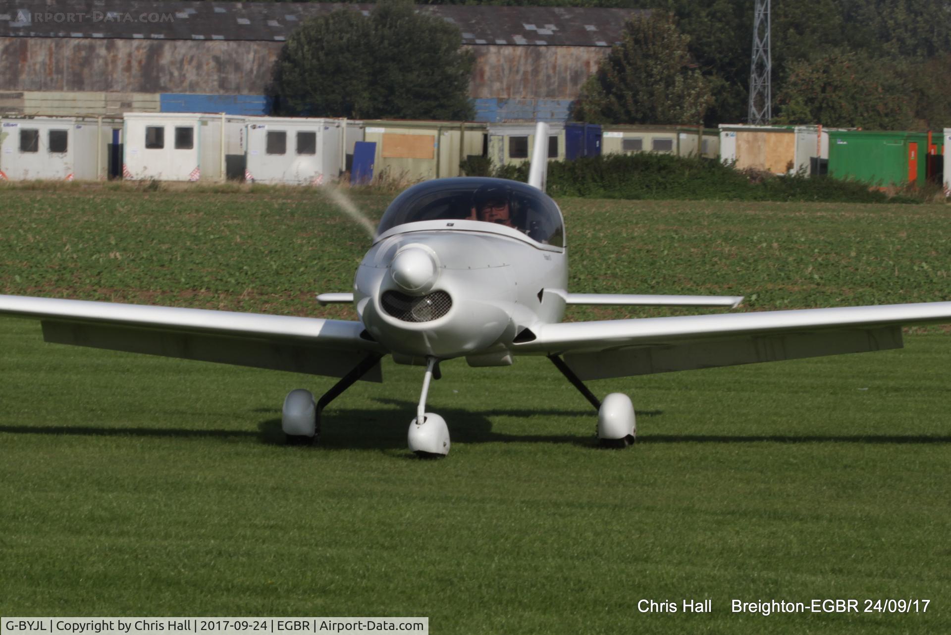 G-BYJL, 1999 Aero Designs Pulsar lll C/N PFA 202-13311, at Breighton