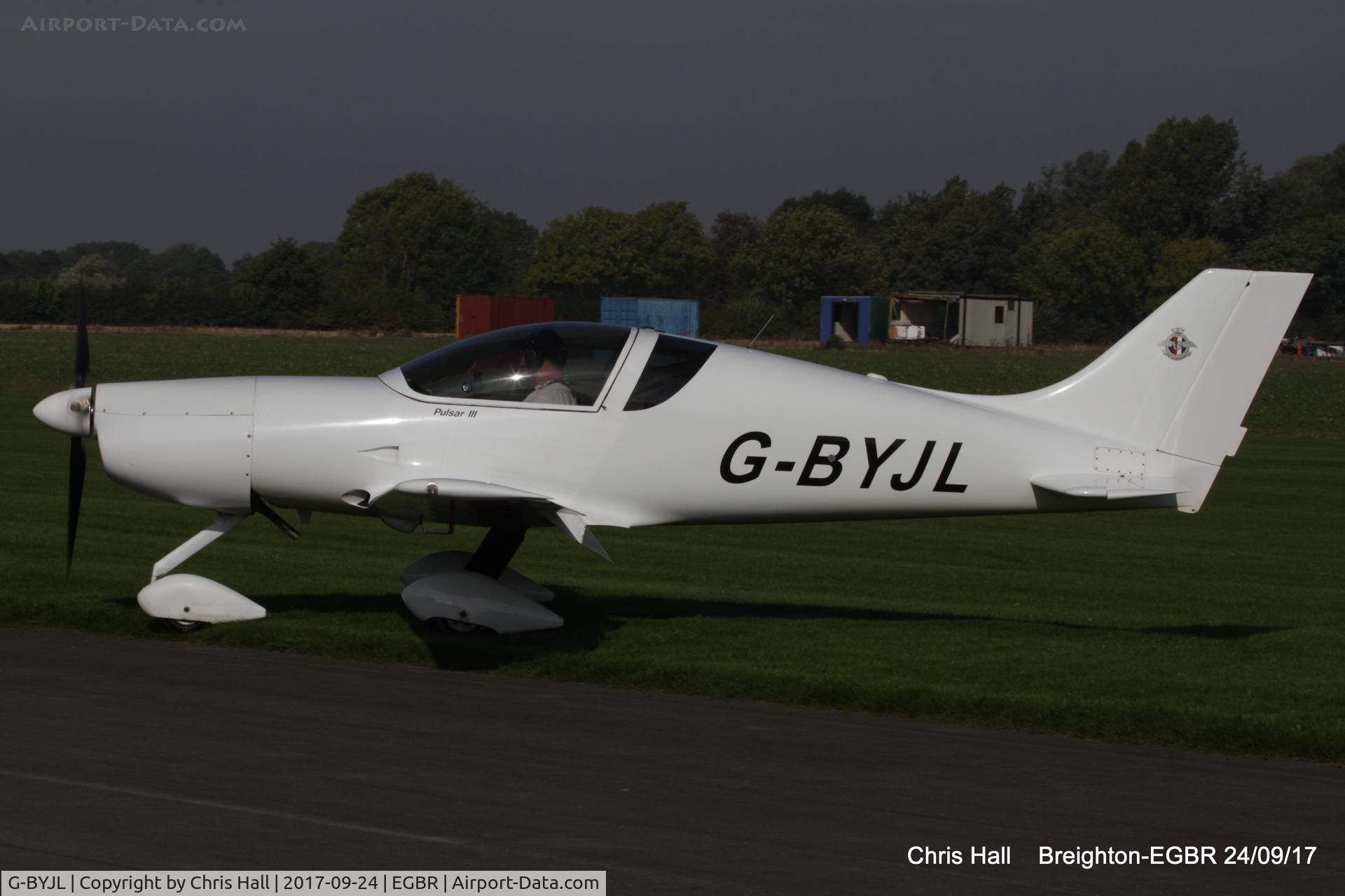 G-BYJL, 1999 Aero Designs Pulsar lll C/N PFA 202-13311, at Breighton