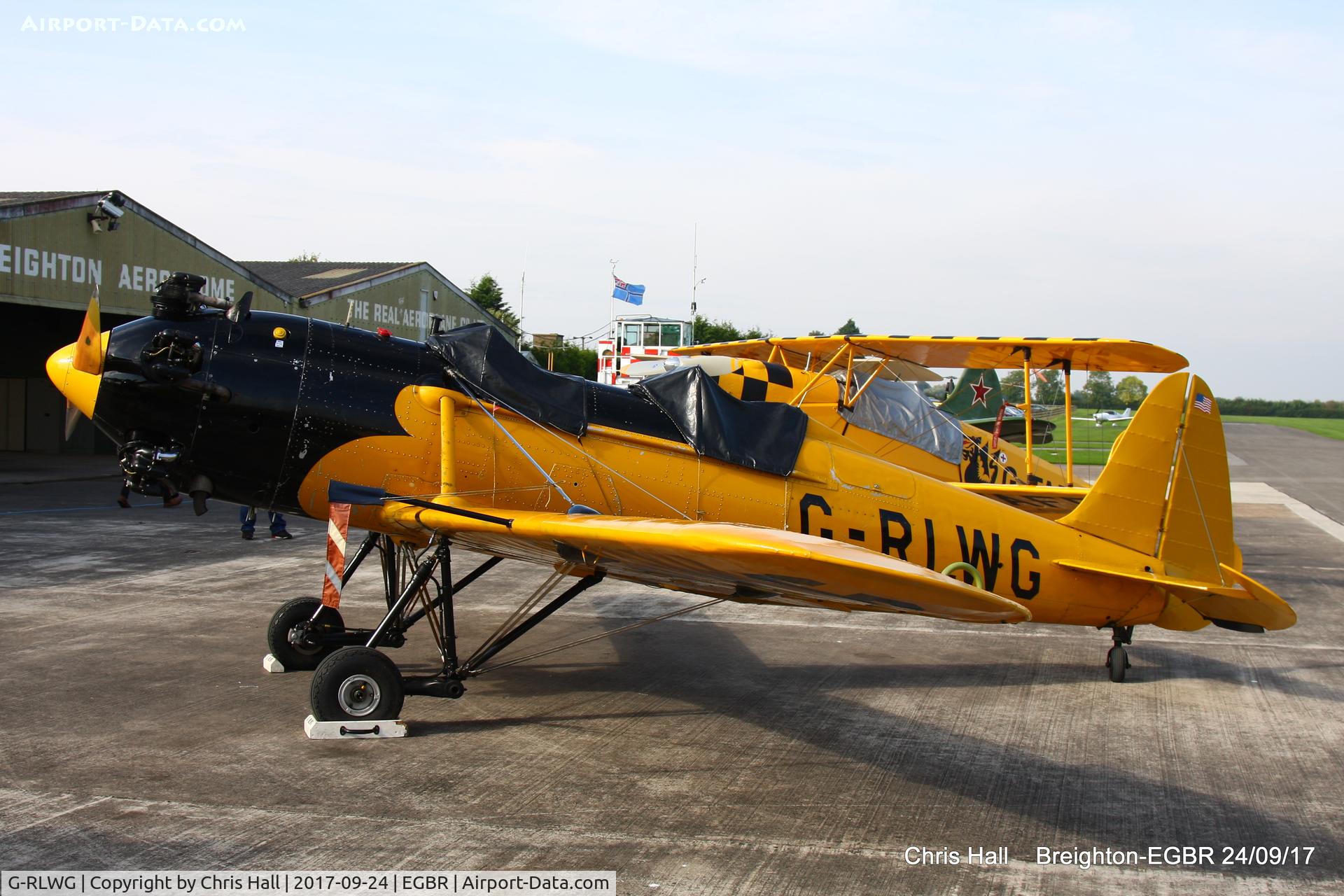 G-RLWG, 1942 Ryan PT-22 Recruit (ST3KR) C/N 1716, at Breighton