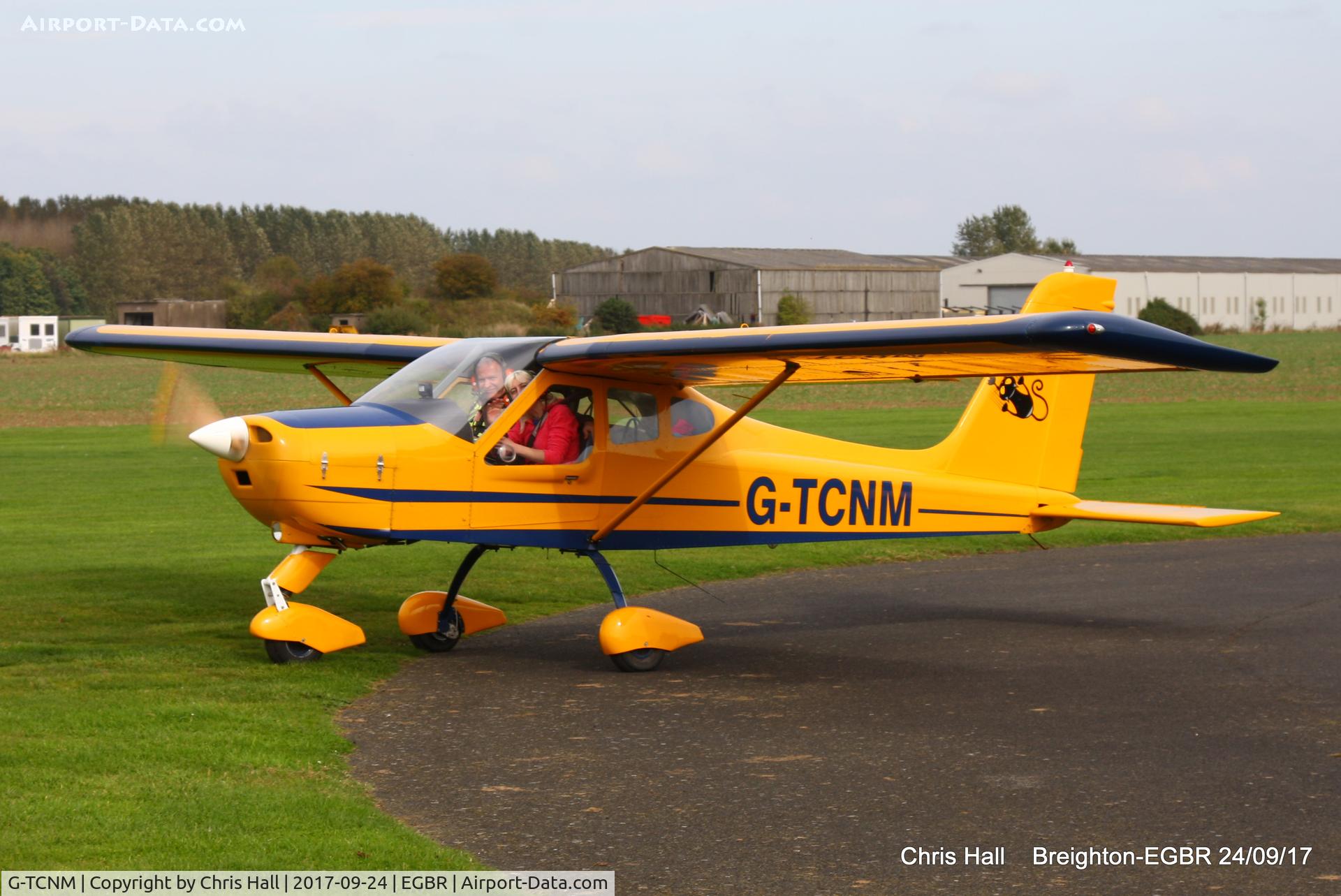 G-TCNM, 2002 Tecnam P-92EA Echo C/N PFA 318-13922, at Breighton