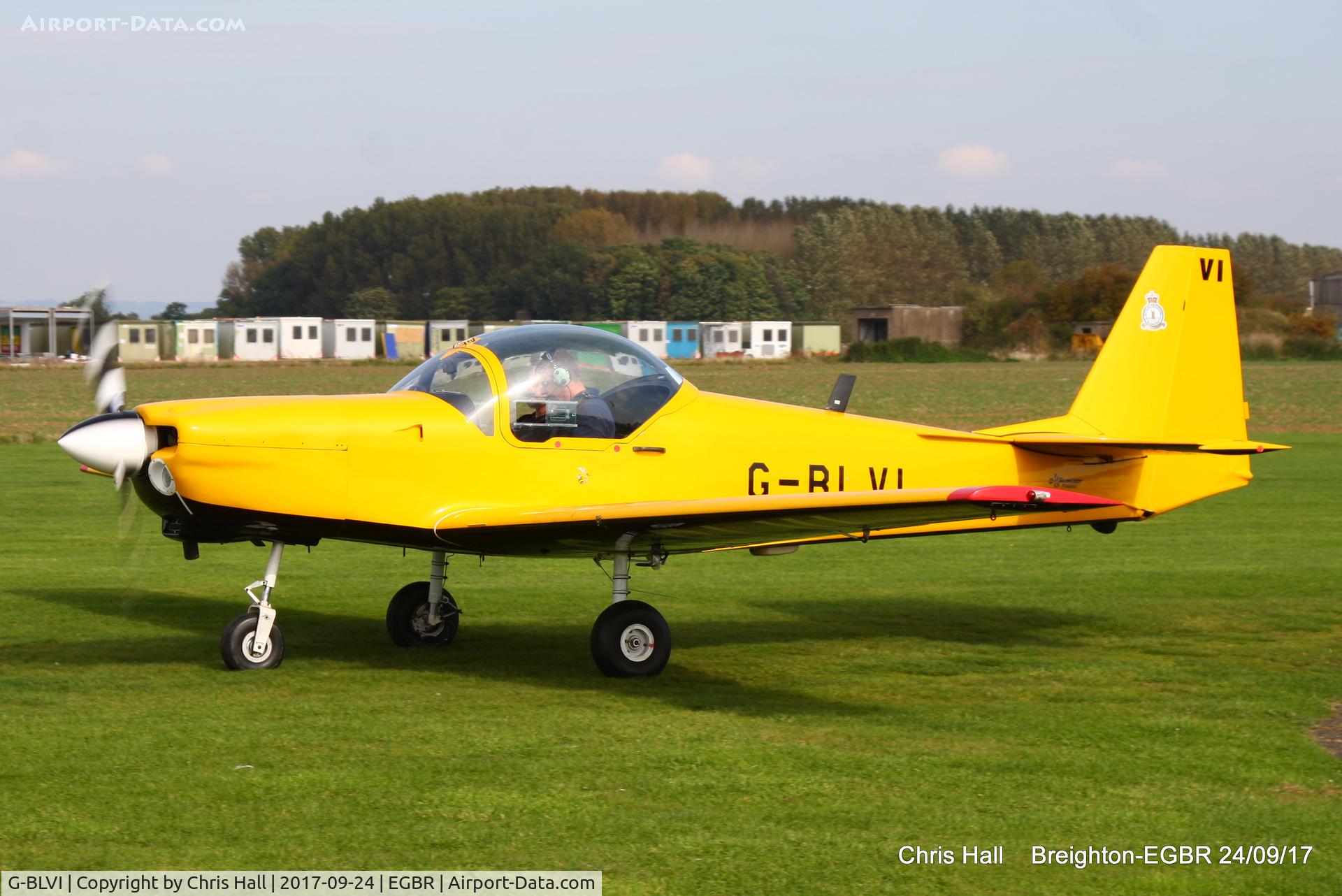 G-BLVI, 1986 Slingsby T-67M Firefly Mk2 C/N 2017, at Breighton