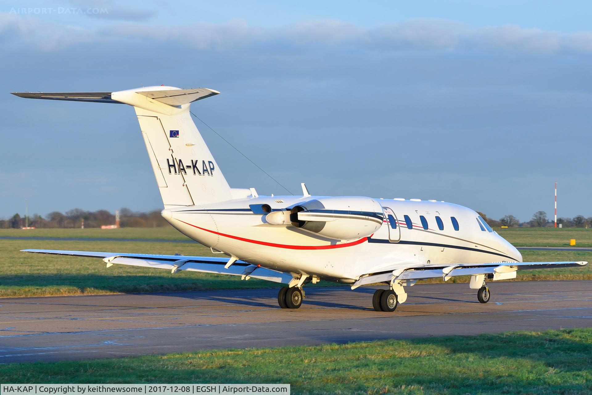 HA-KAP, 1997 Cessna 650 Citation VII C/N 650-7080, Surprise Quick Visitor.