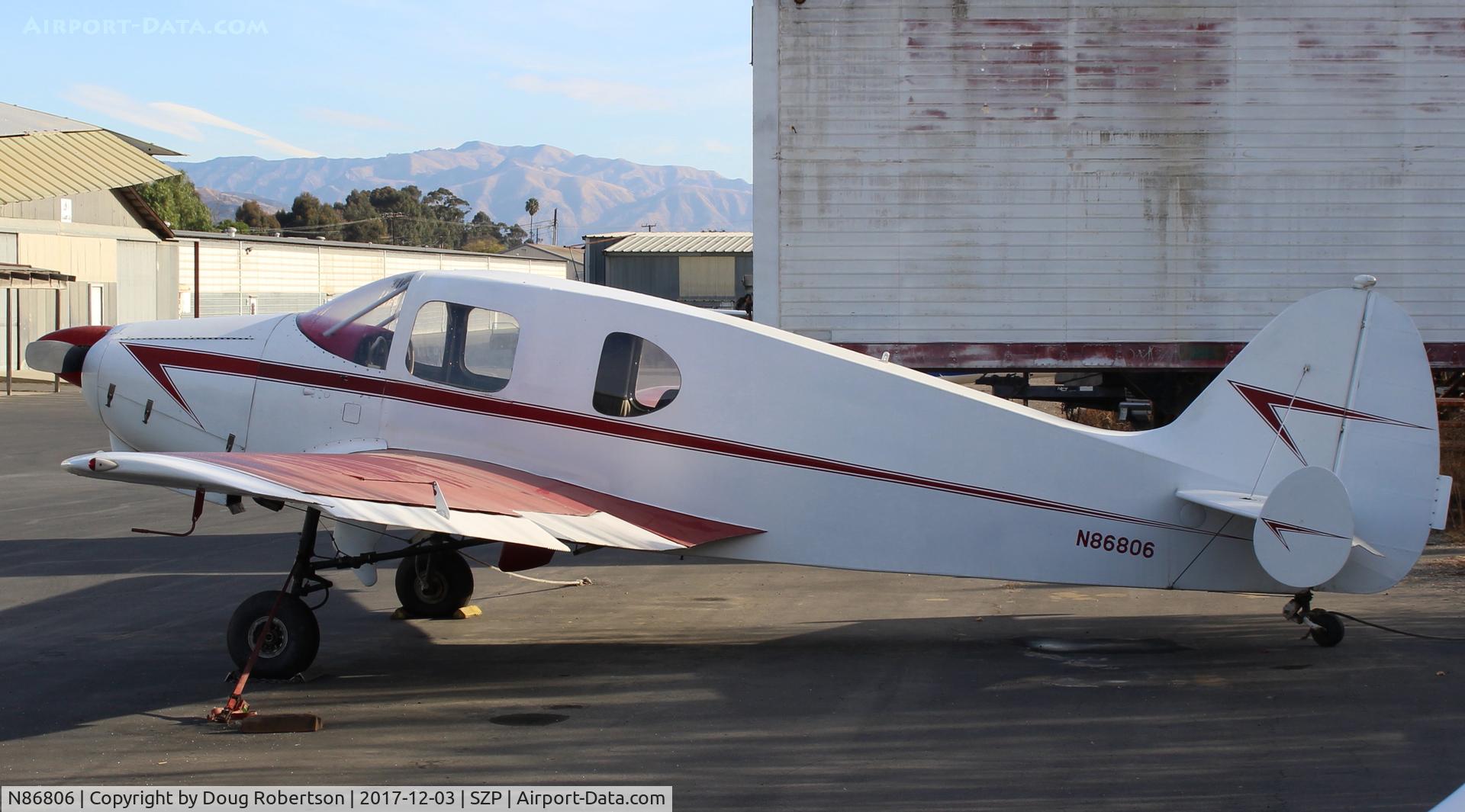 N86806, 1946 Bellanca 14-13 Cruisair Senior C/N 1167, 1946 Bellanca 14-13-2 CRUISAIR SENIOR, Lycoming OO&VO-360 180 Hp upgrade