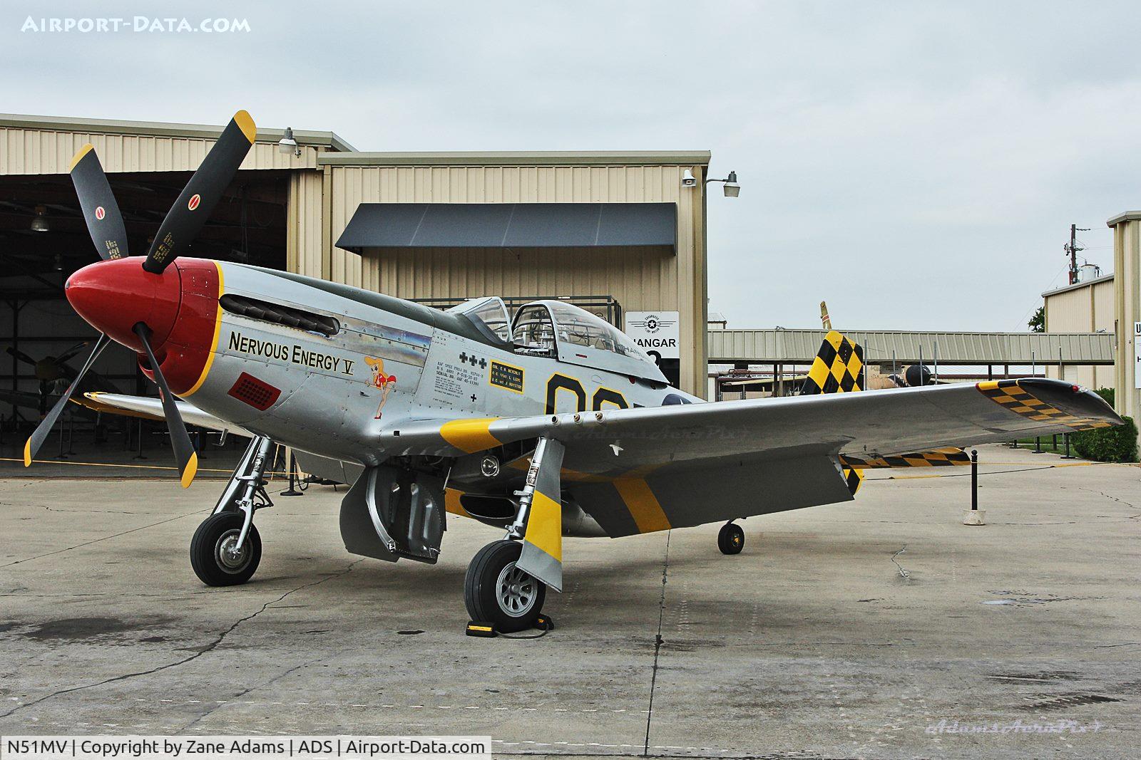 N51MV, 1945 North American F-51D Mustang C/N 45-11391, At the Cavanuagh Museum - Addison, TX